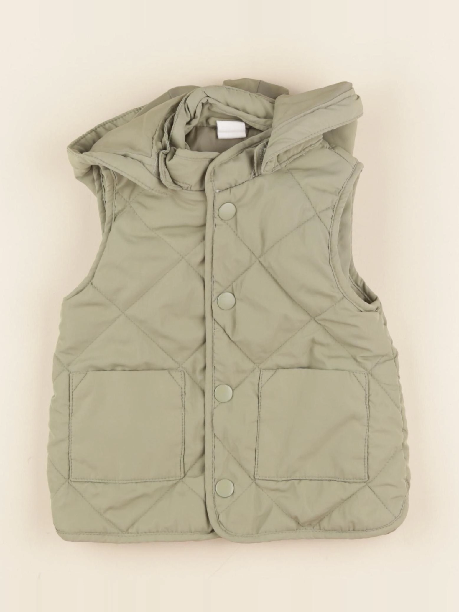 H&M - doudoune vert - 9/12 mois