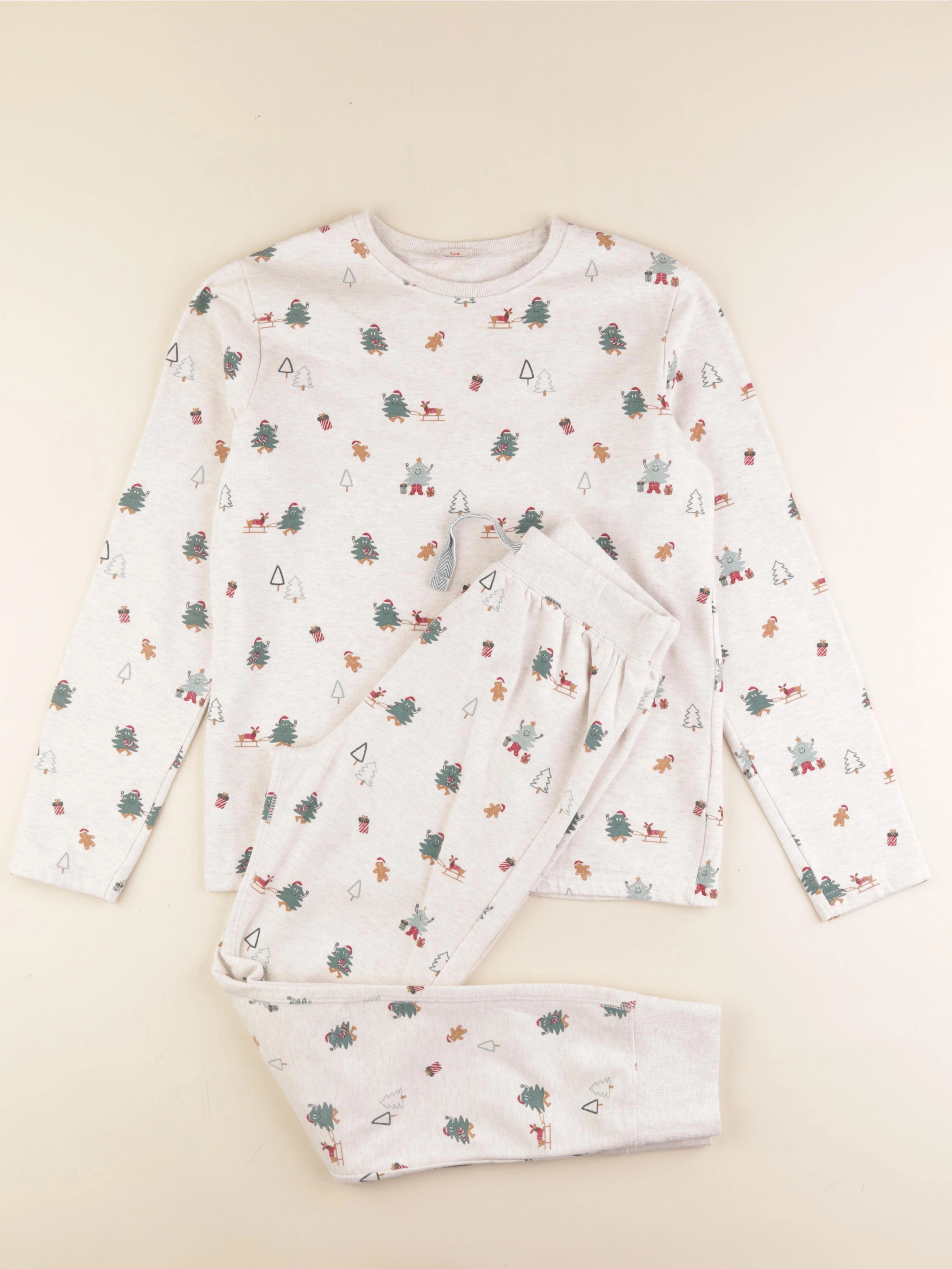 Tape à l'oeil - pyjama coton blanc - 4 ans