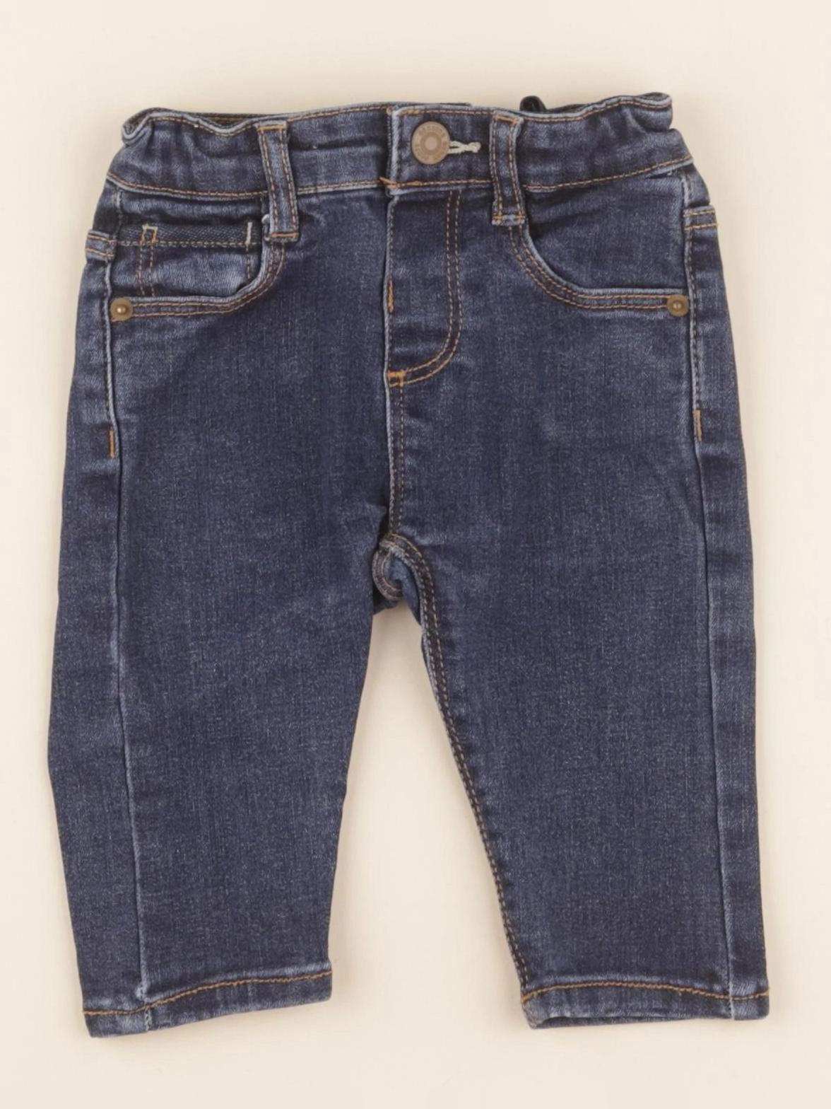 Zara - jean bleu - 3/6 mois