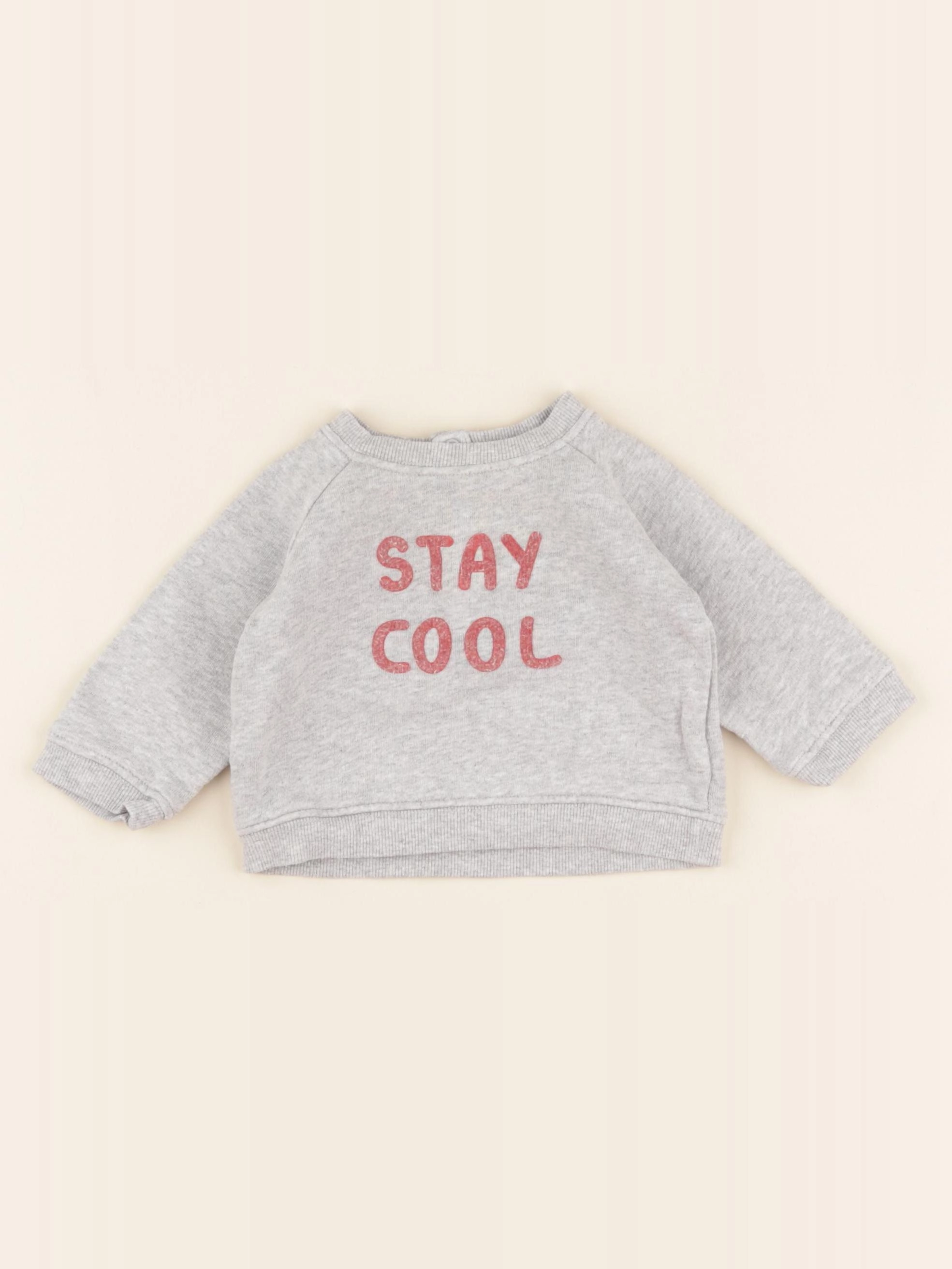 Boutchou - sweat gris - 6 mois