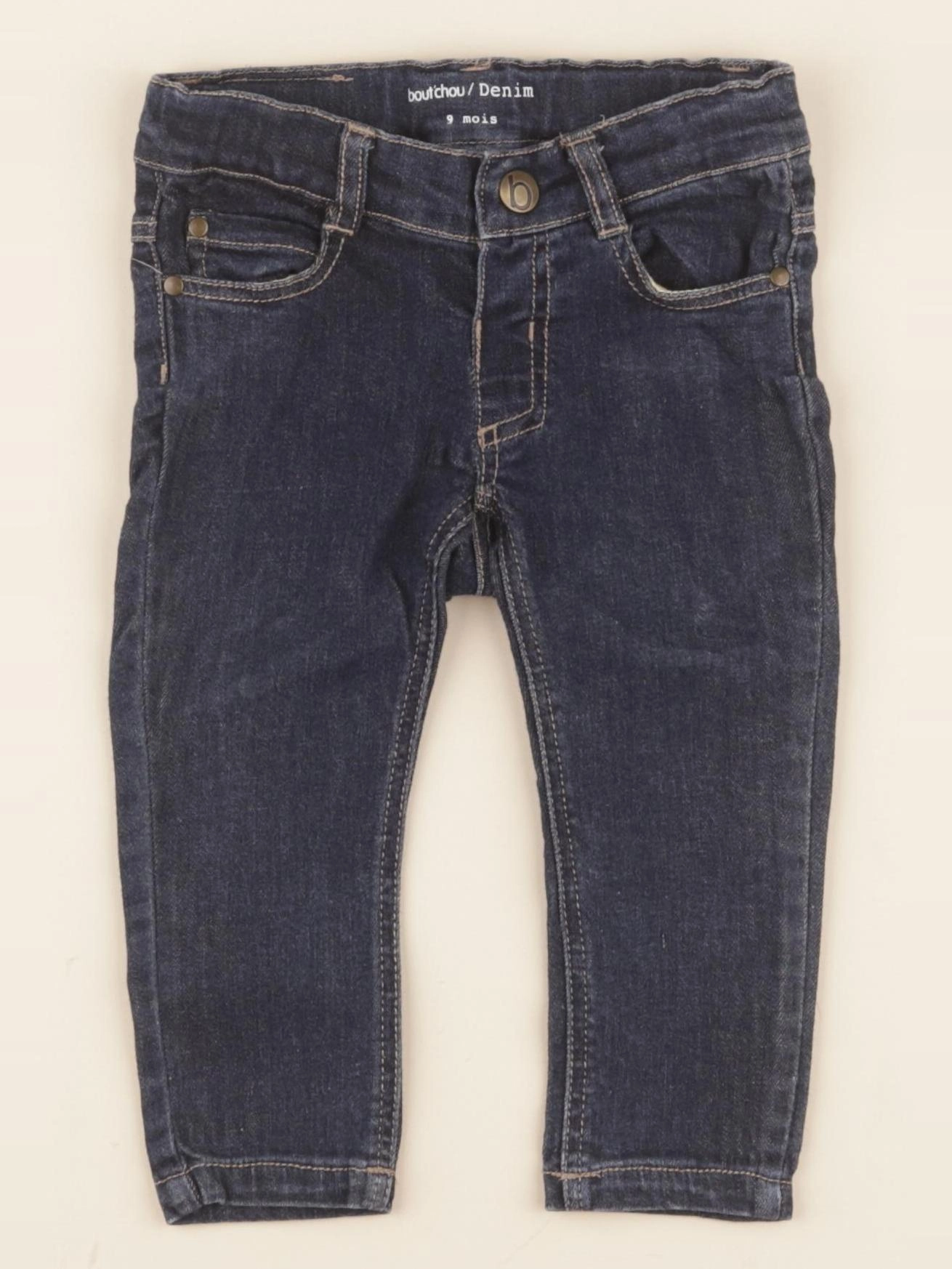 Boutchou - jean bleu - 9 mois