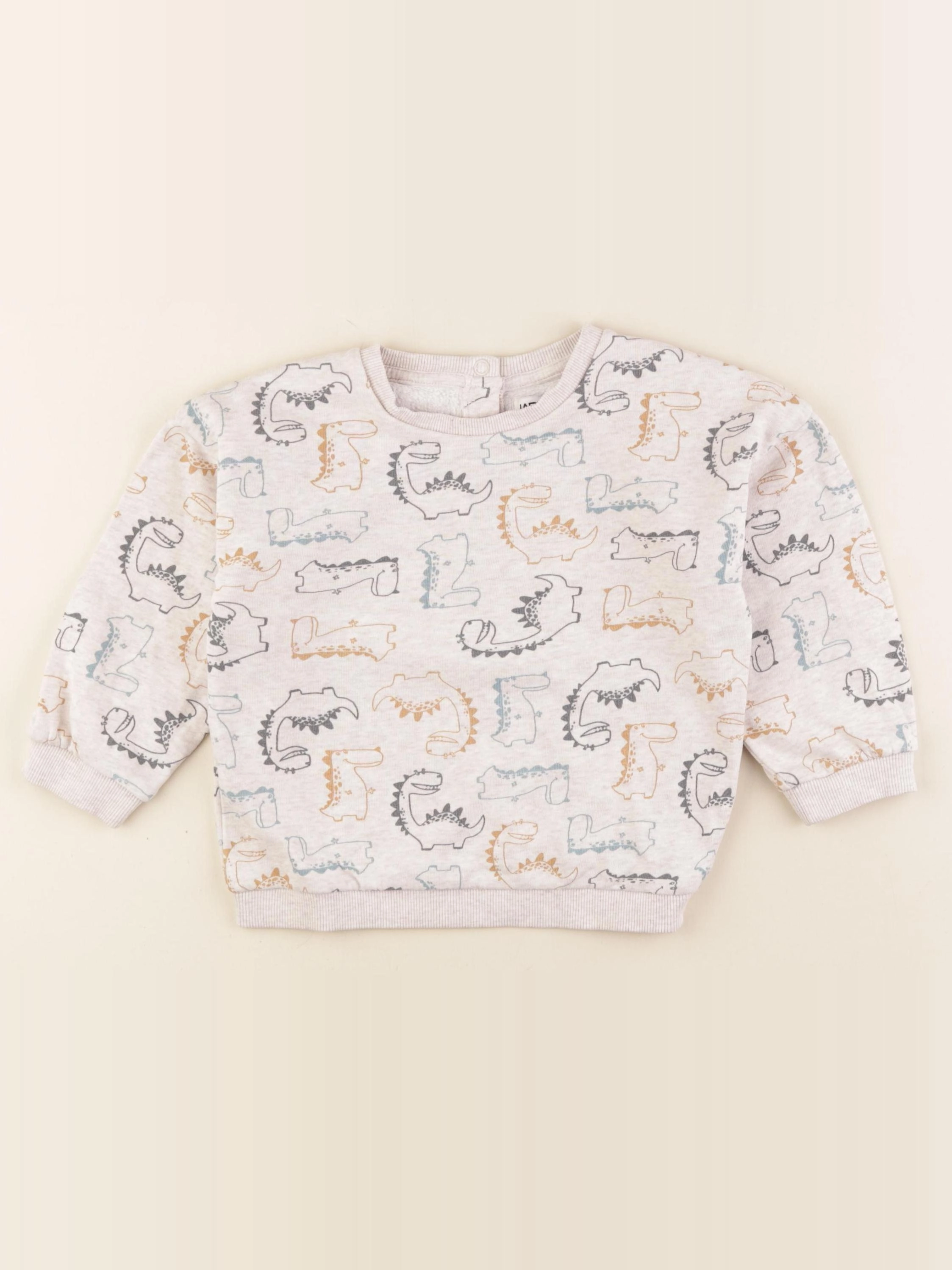 La Redoute - sweat beige - 3 ans