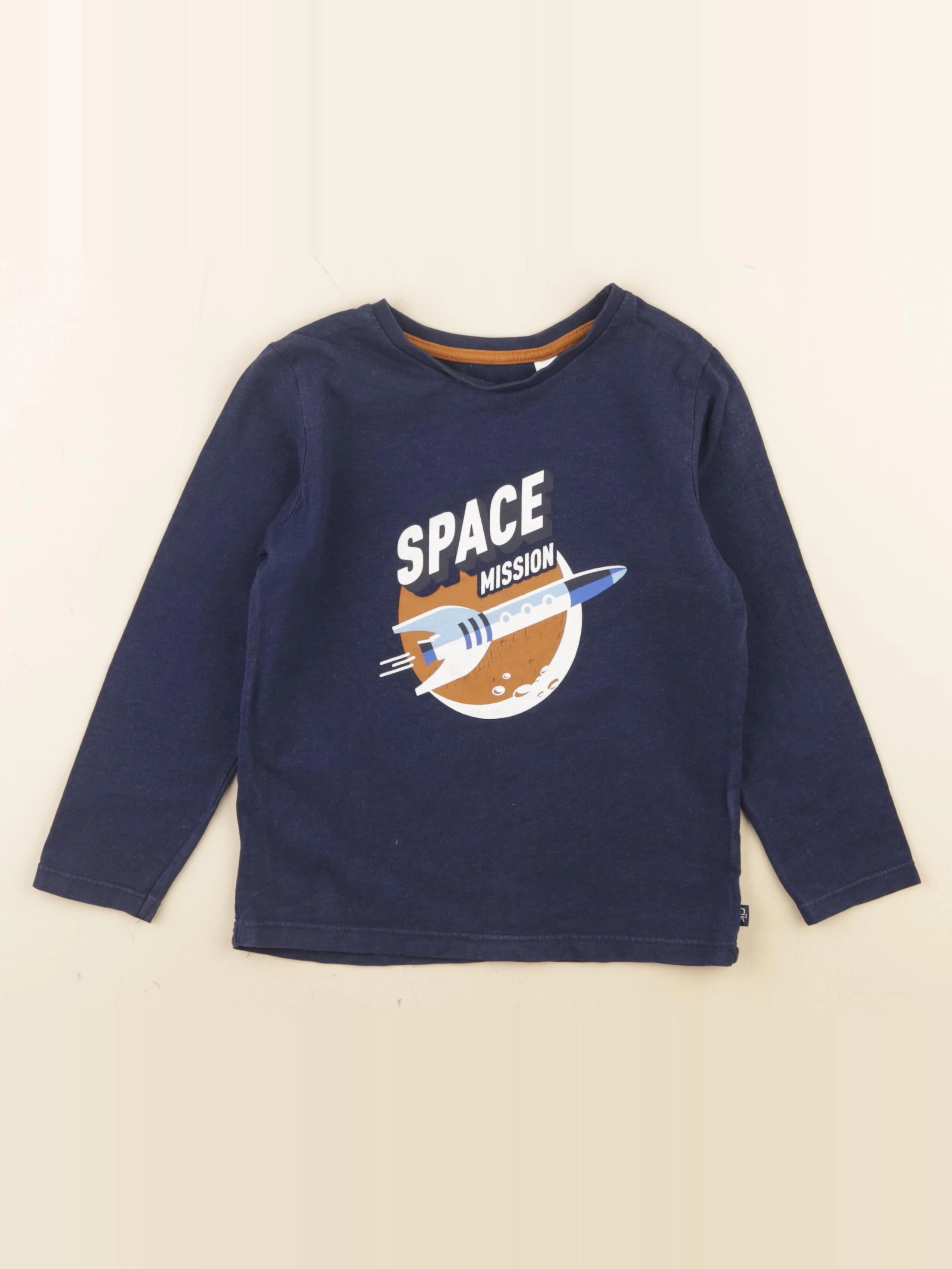 Okaidi - tee-shirt bleu - 3 ans