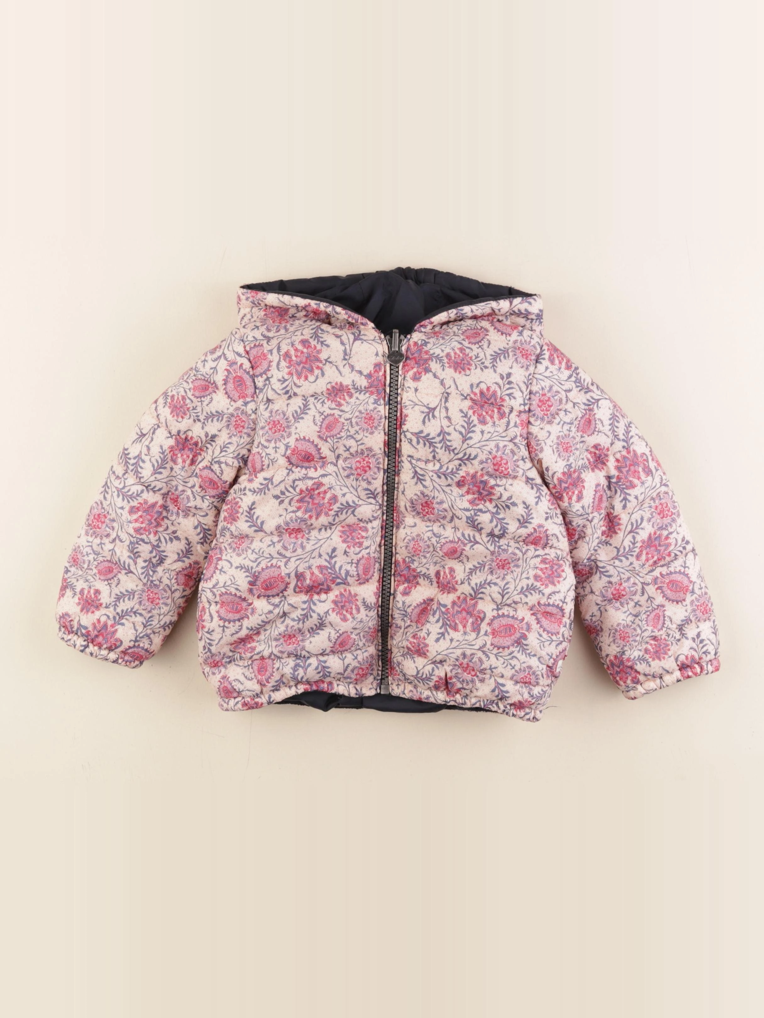 IKKS - doudoune réversible multicolore - 2 ans