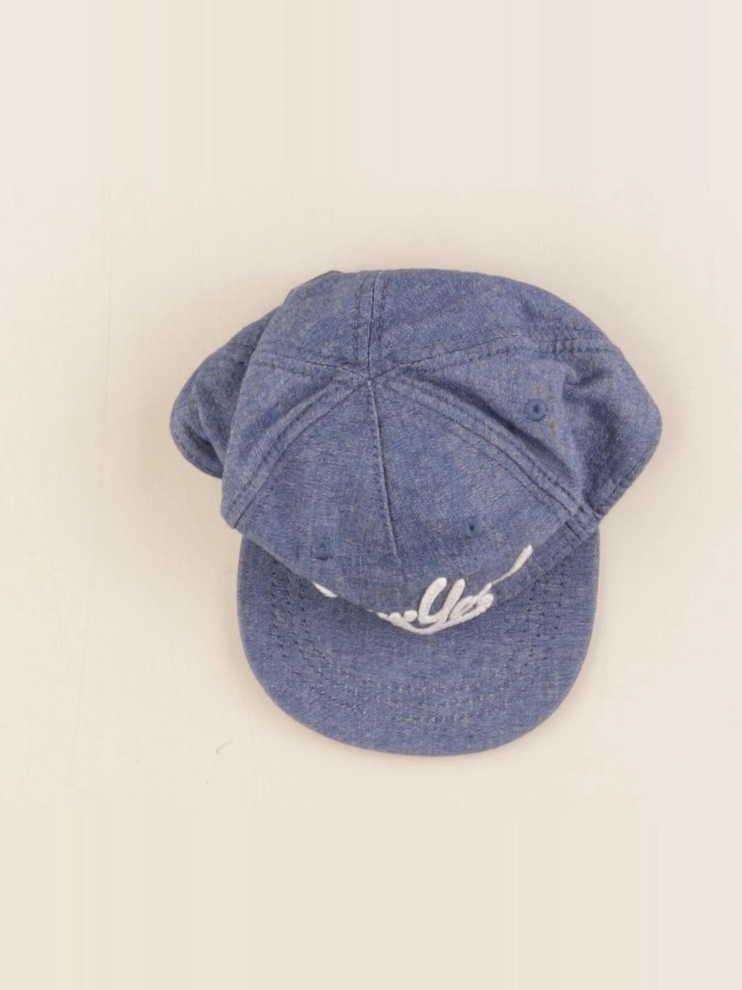 H&M - casquette bleu "New York"- 4/6 mois
