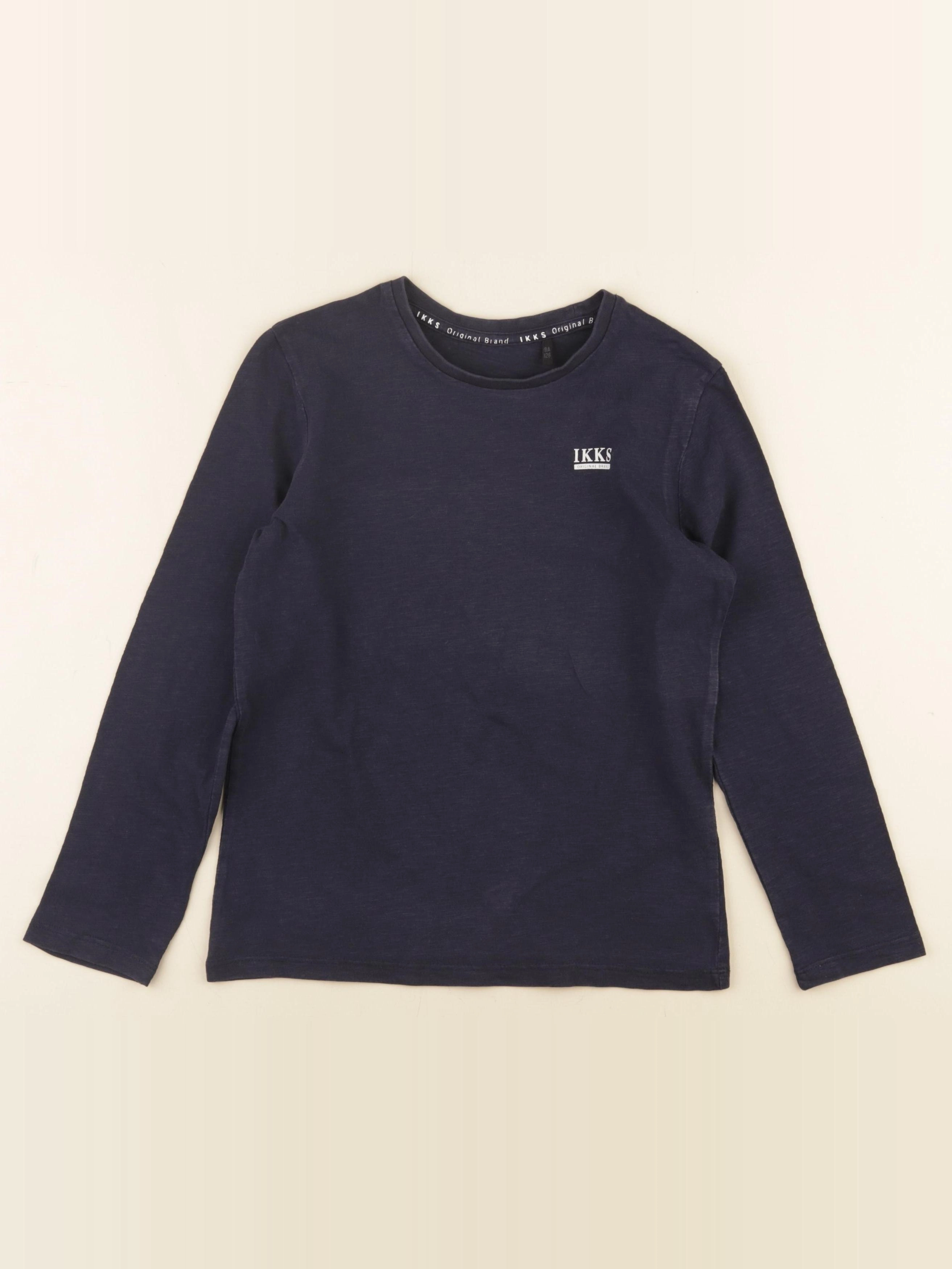 IKKS - tee-shirt bleu - 8 ans