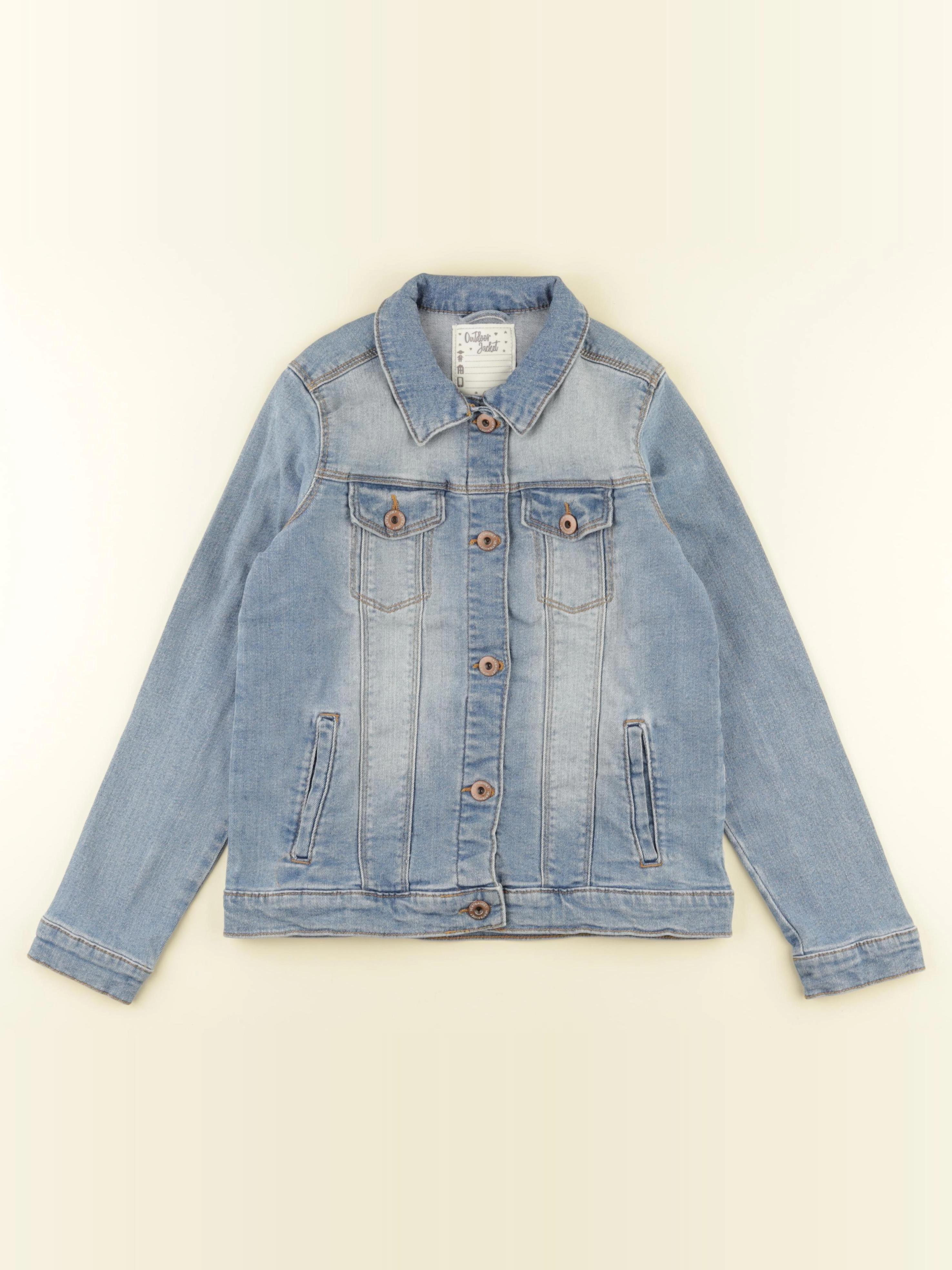 Vertbaudet - veste bleu - 10 ans