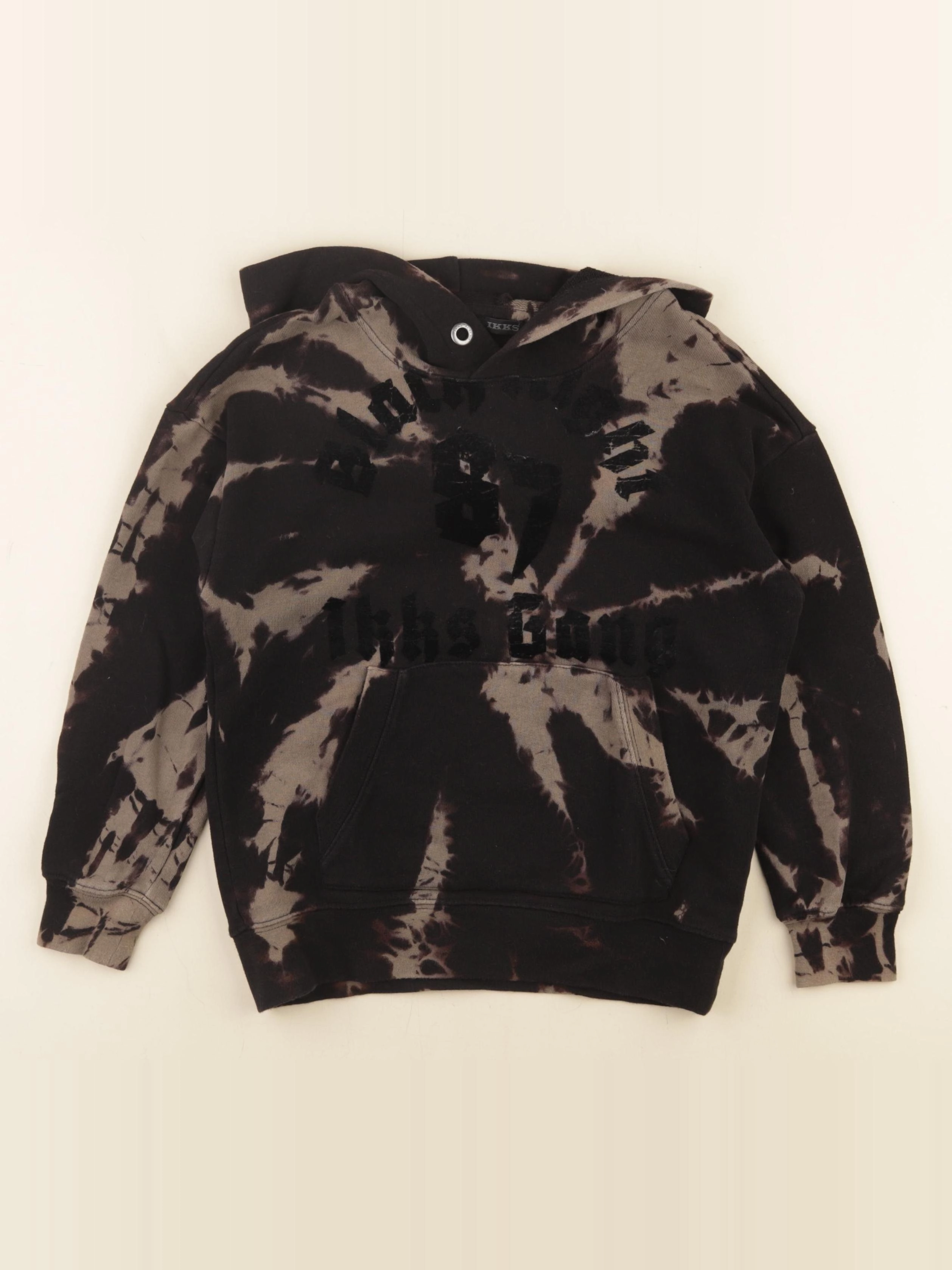 IKKS - sweat noir - 6 ans