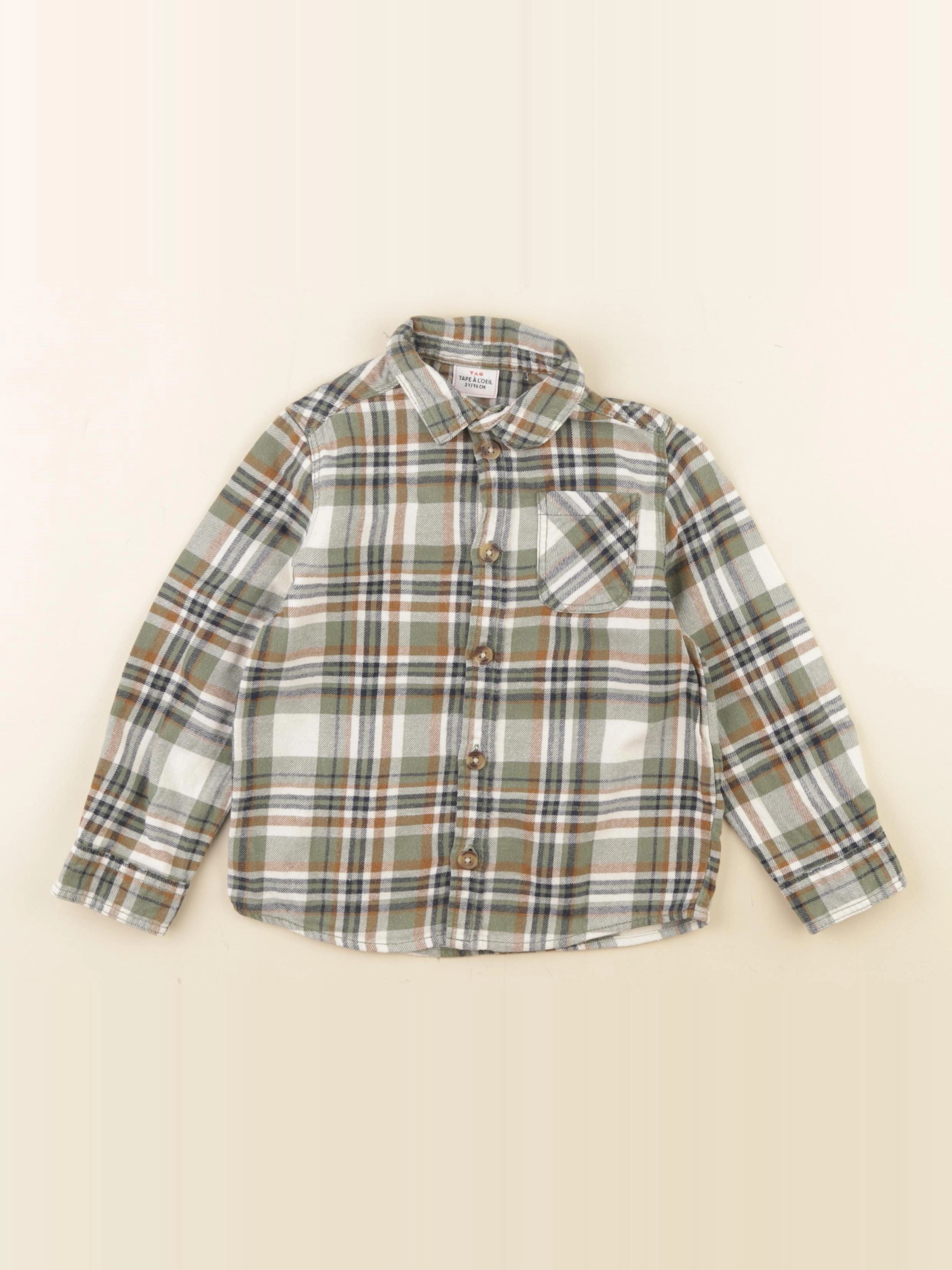 Tape à l'oeil - chemise multicolore - 3 ans