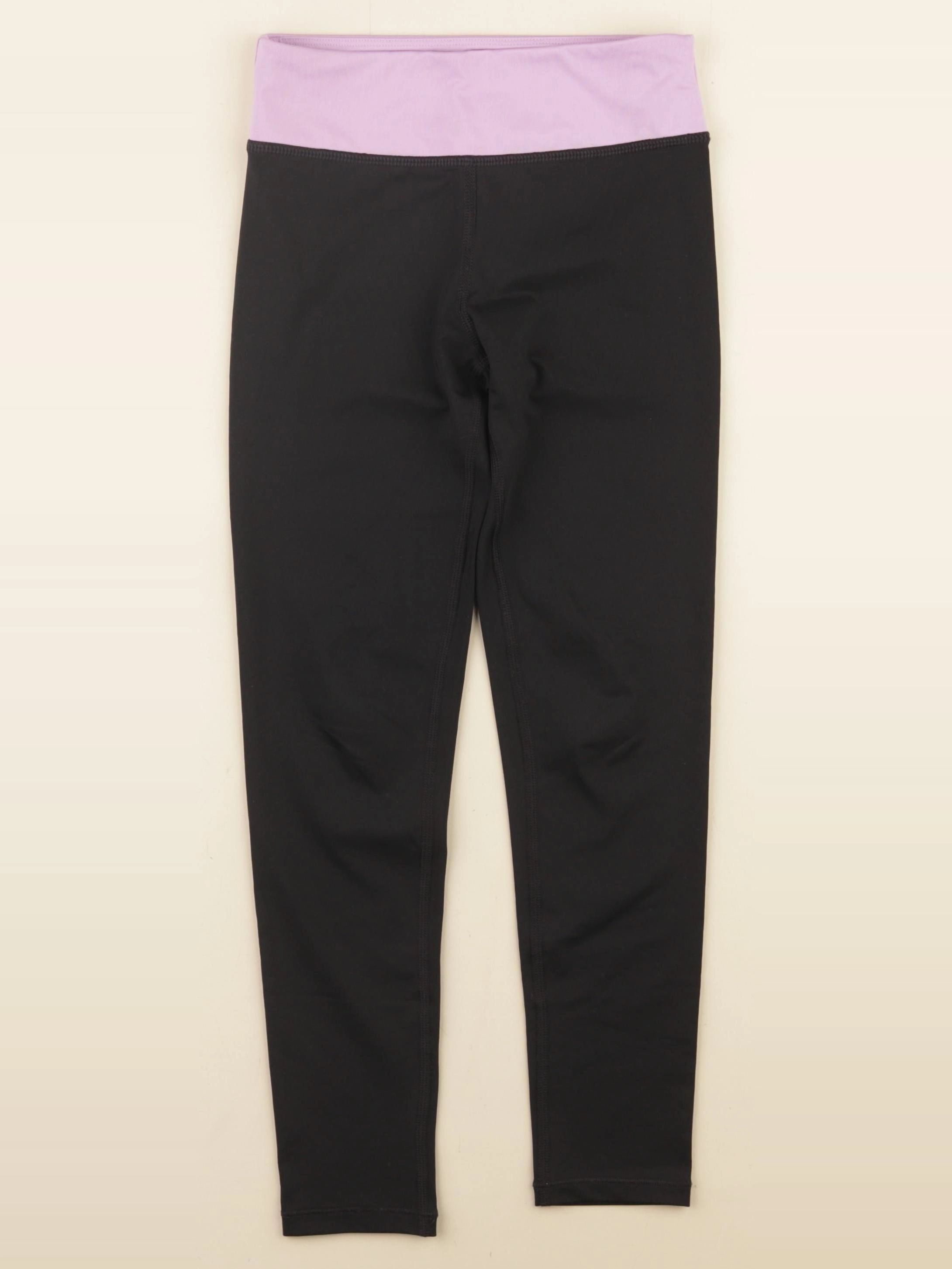 H&M - legging noir - 6/8 ans