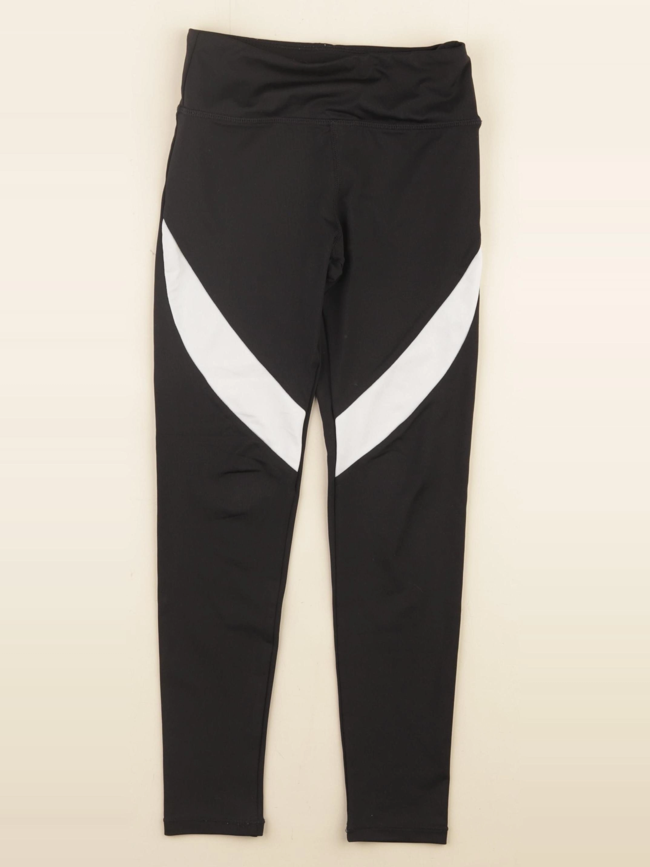 H&M - legging noir - 6/8 ans