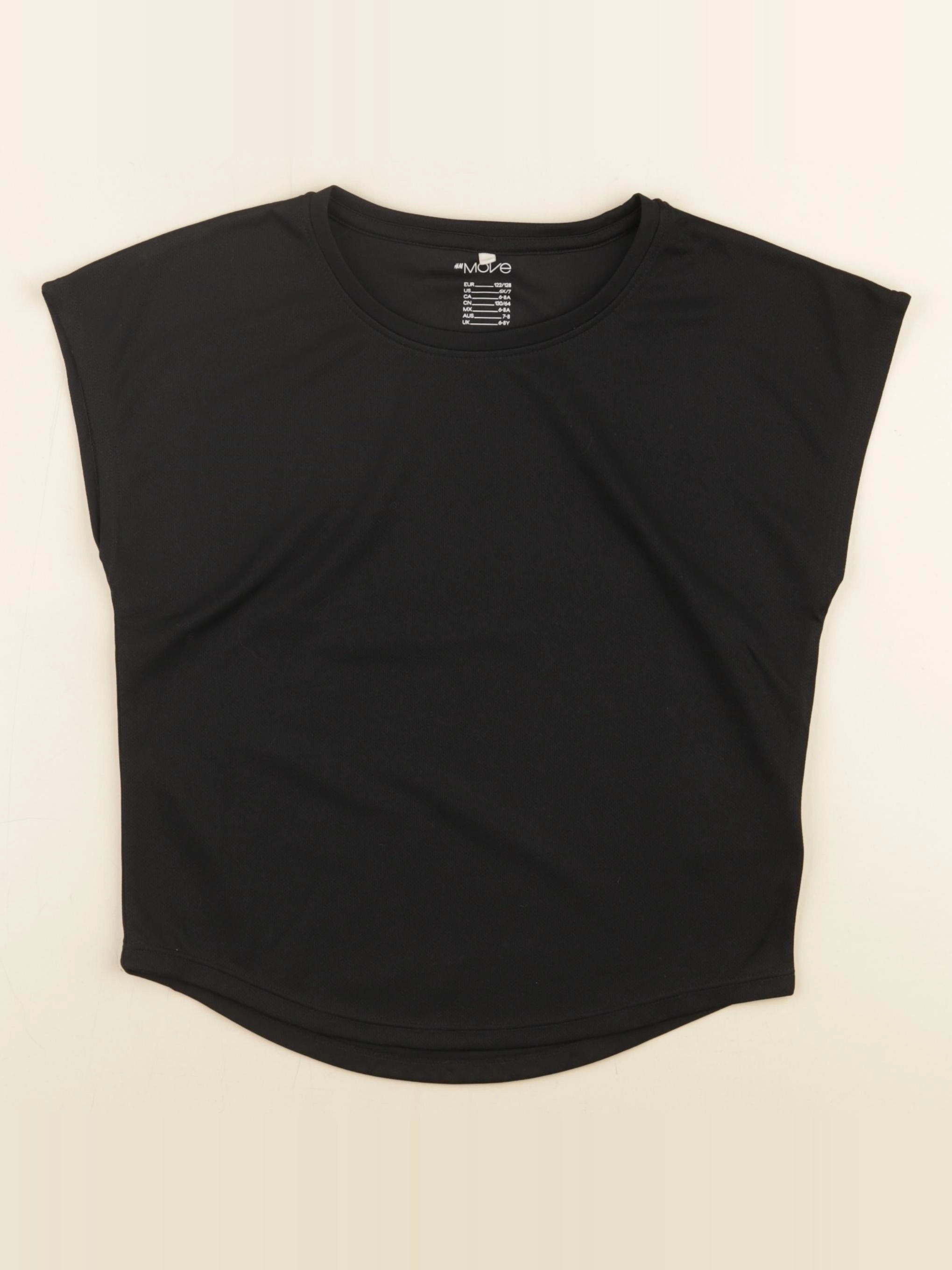H&M - tee-shirt noir - 6/8 ans