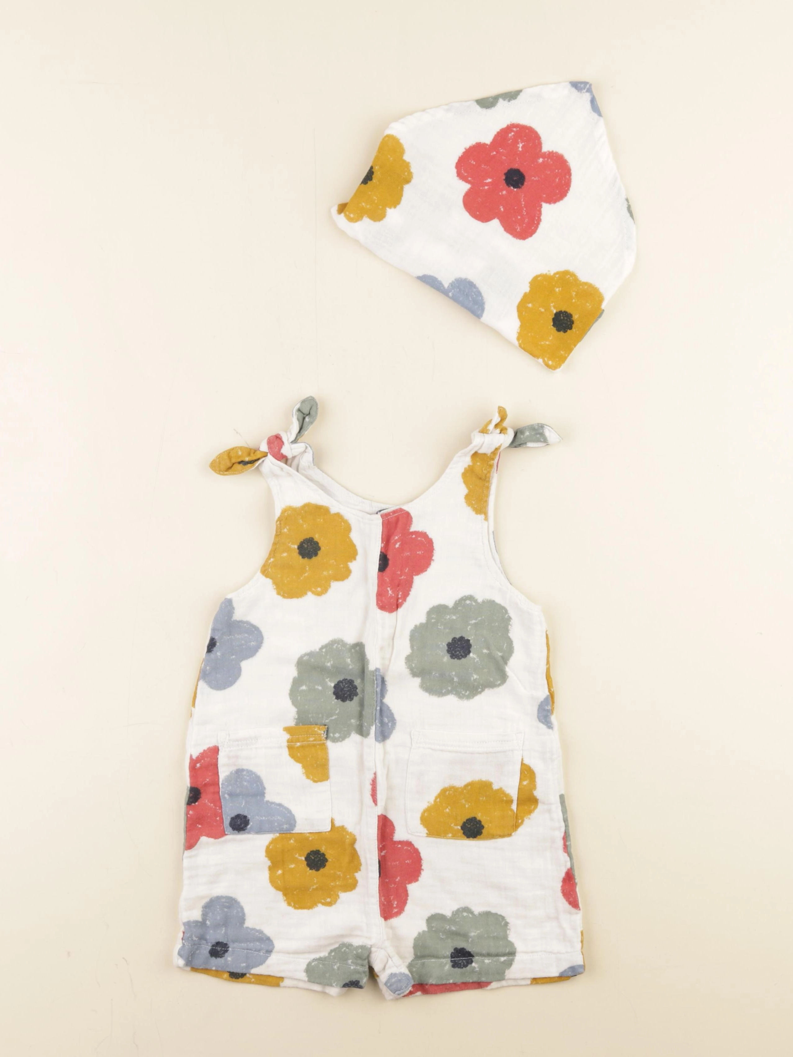 Boutchou - combinaison multicolore - 18 mois