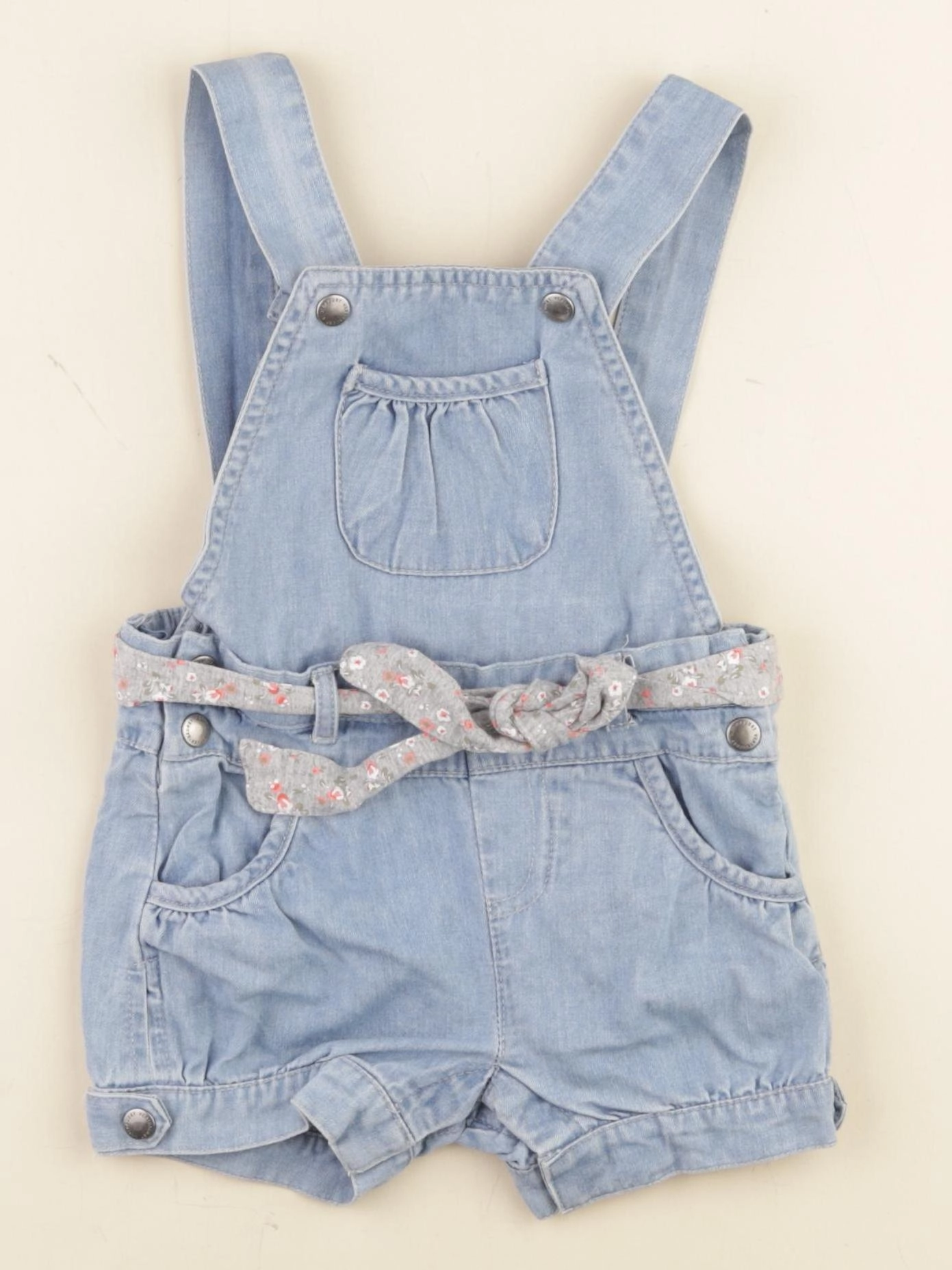 Vertbaudet - salopette bleu - 18 mois