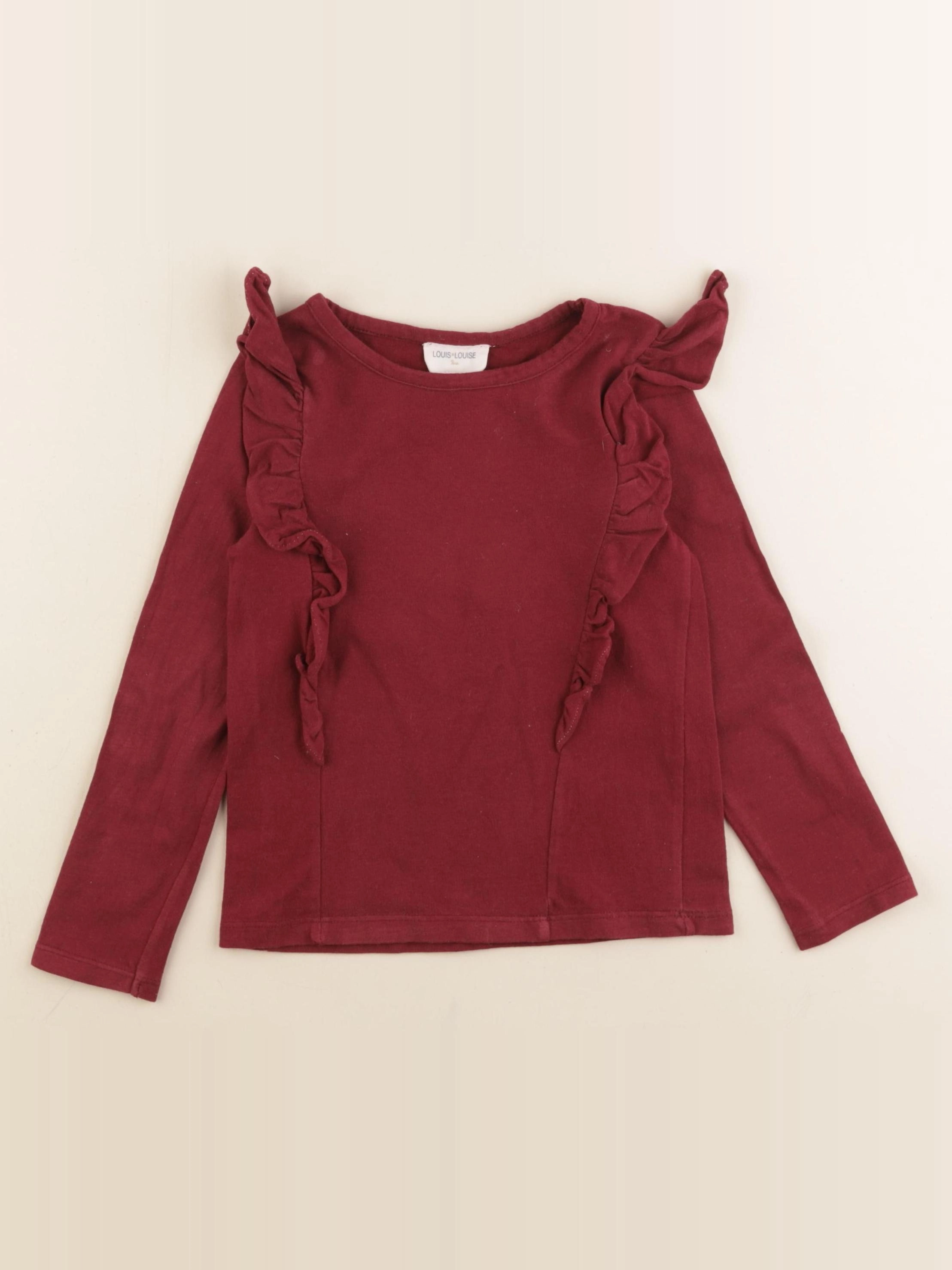 Louis Louise - tee-shirt rouge - 3 ans