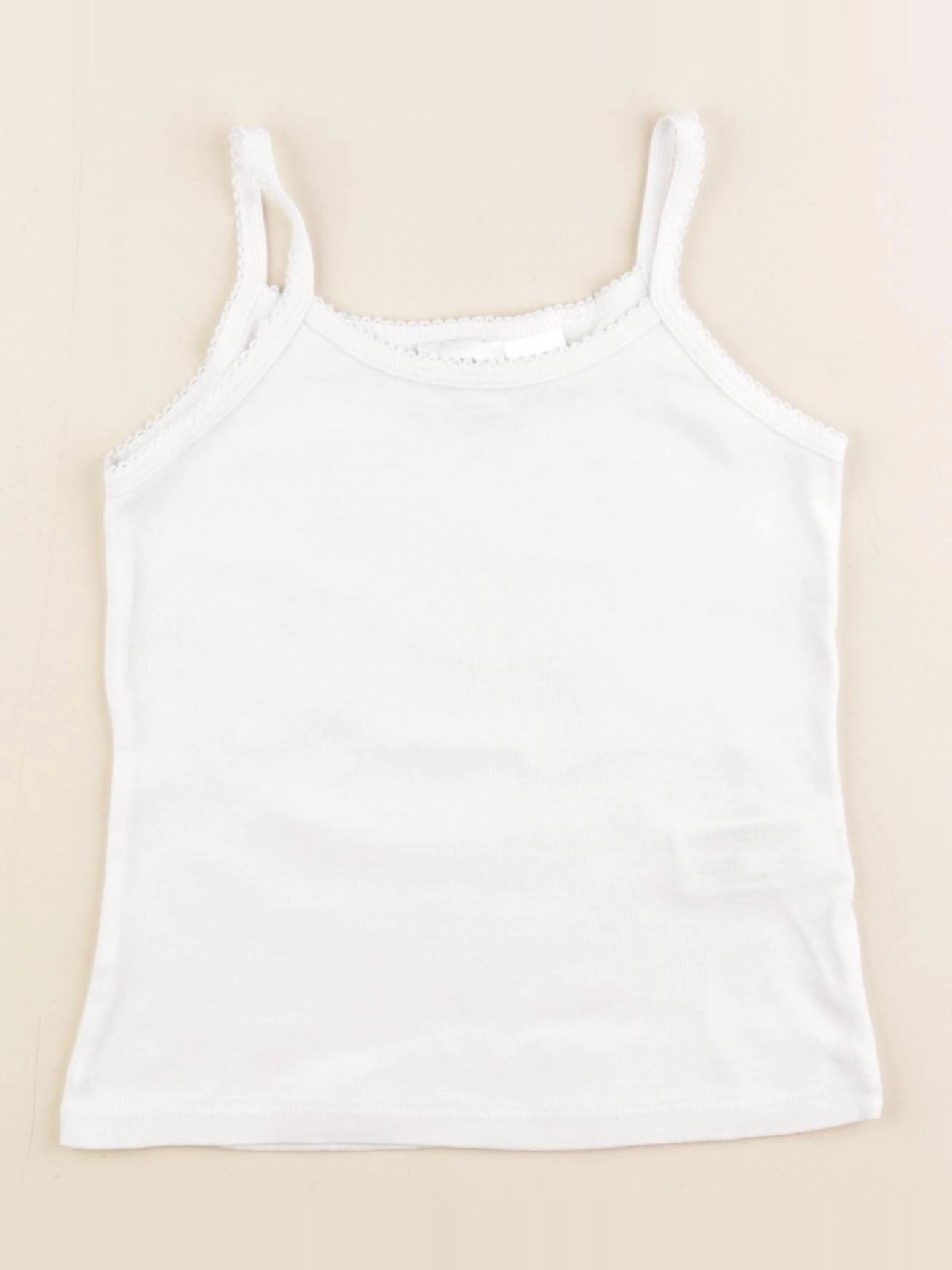 Zara - maillot de corps blanc - 3/4 ans