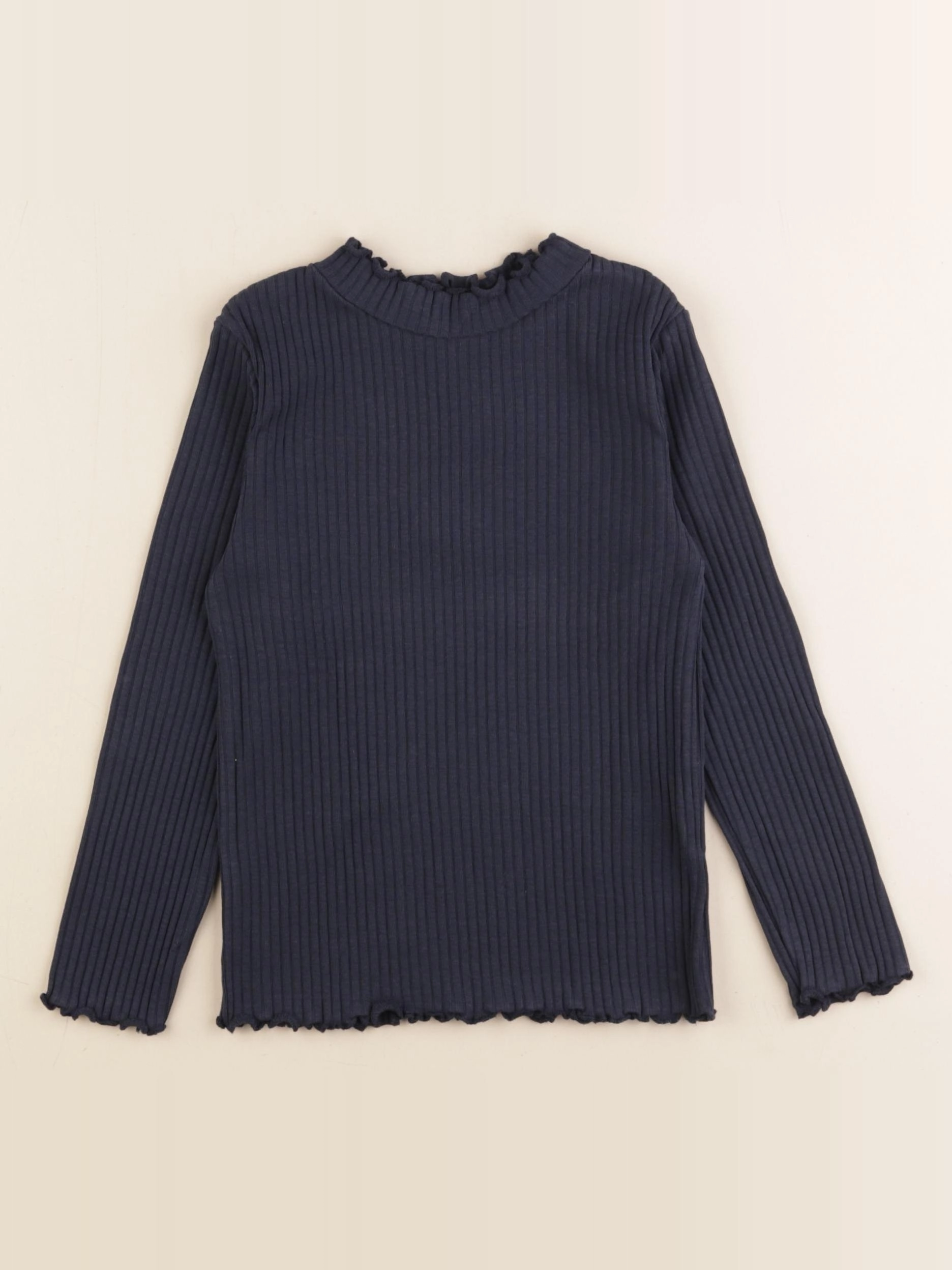 Monoprix - sous-pull bleu - 4 ans