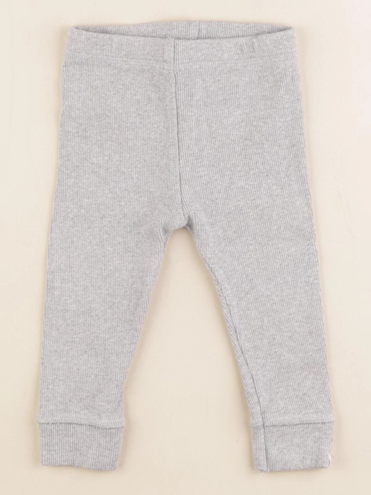 Zara - legging gris - 9/12 mois