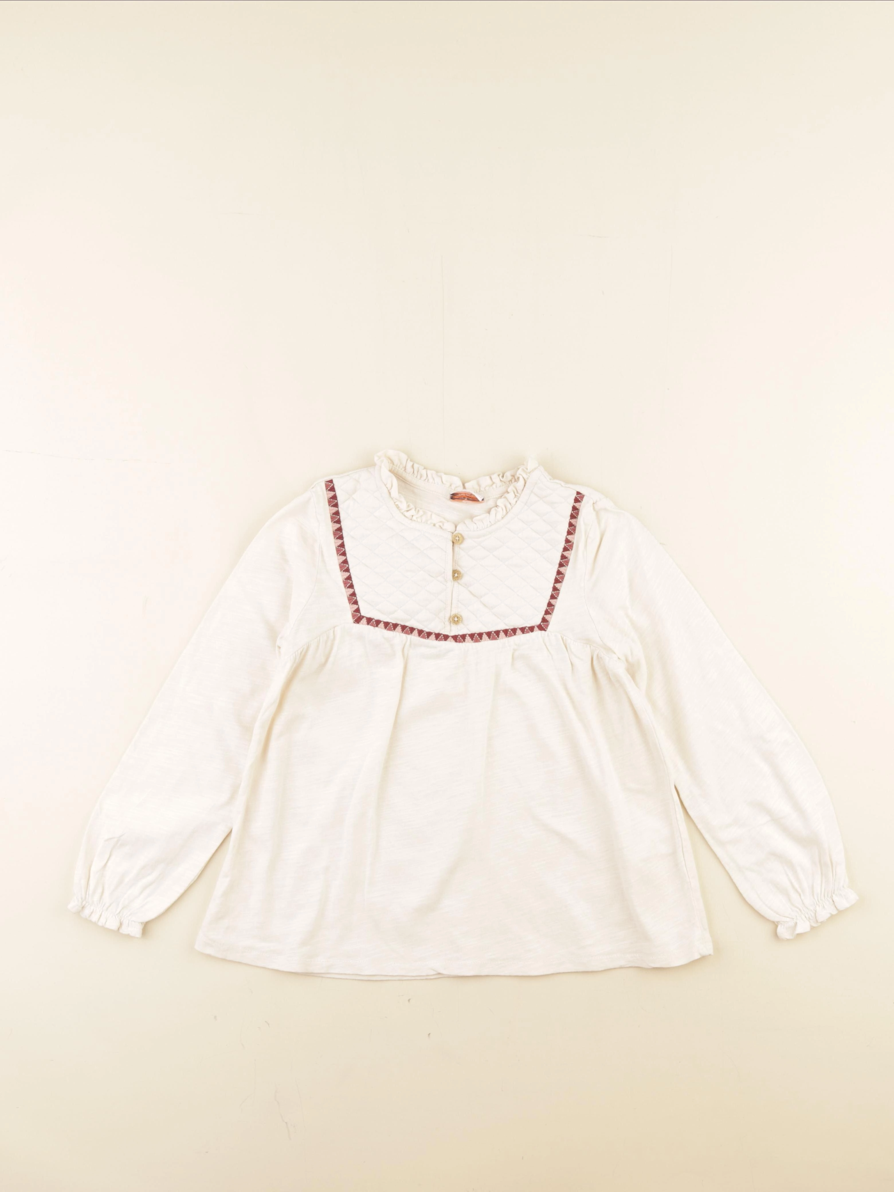 Tape à l'oeil - blouse beige - 6 ans