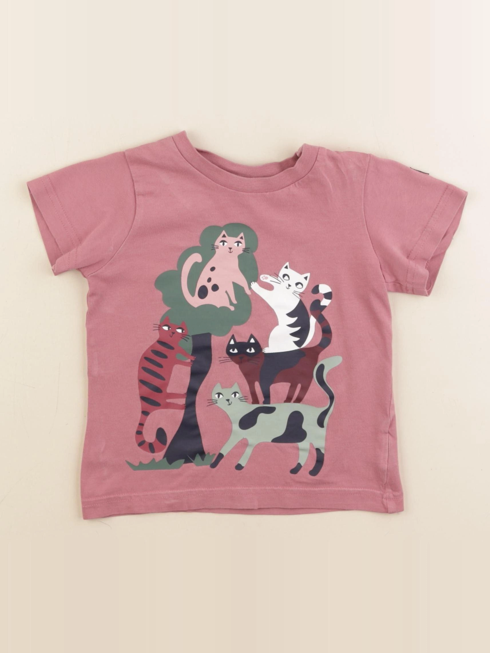 Polarn O. Pyret - tee-shirt rose - 12/18 mois