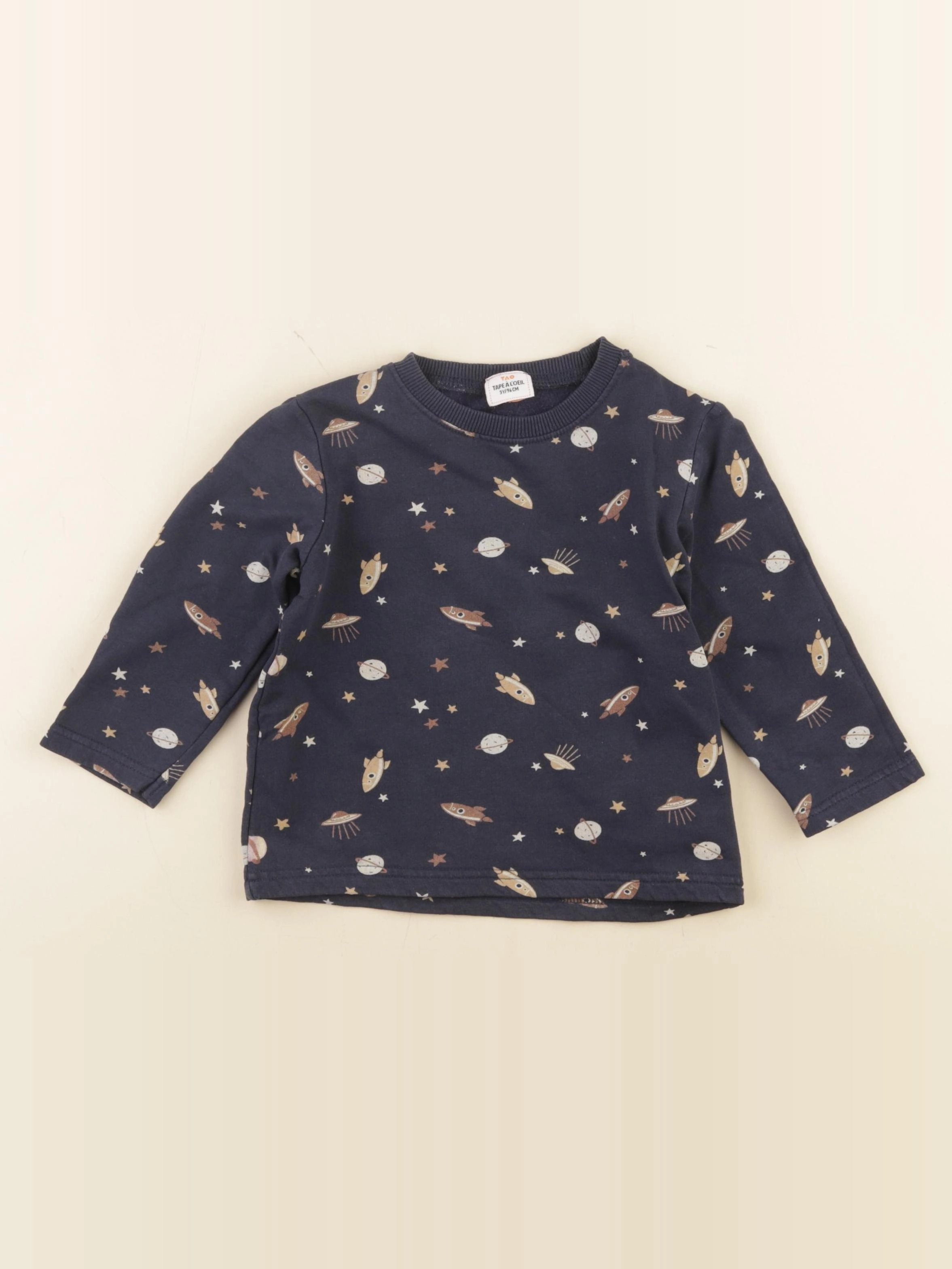 Tape à l'oeil - tee-shirt bleu - 3 ans