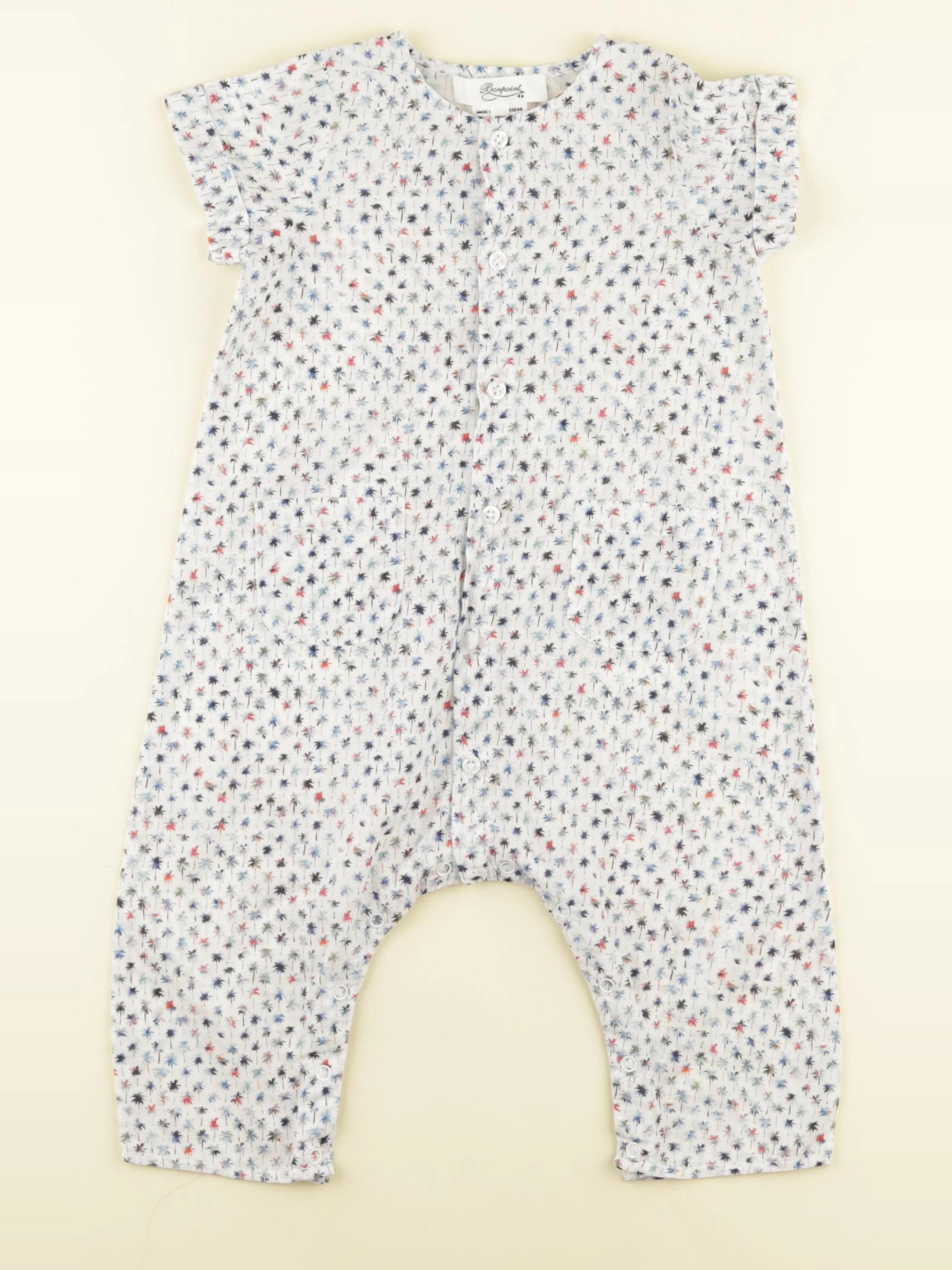 Bonpoint - combinaison bleu - 18 mois