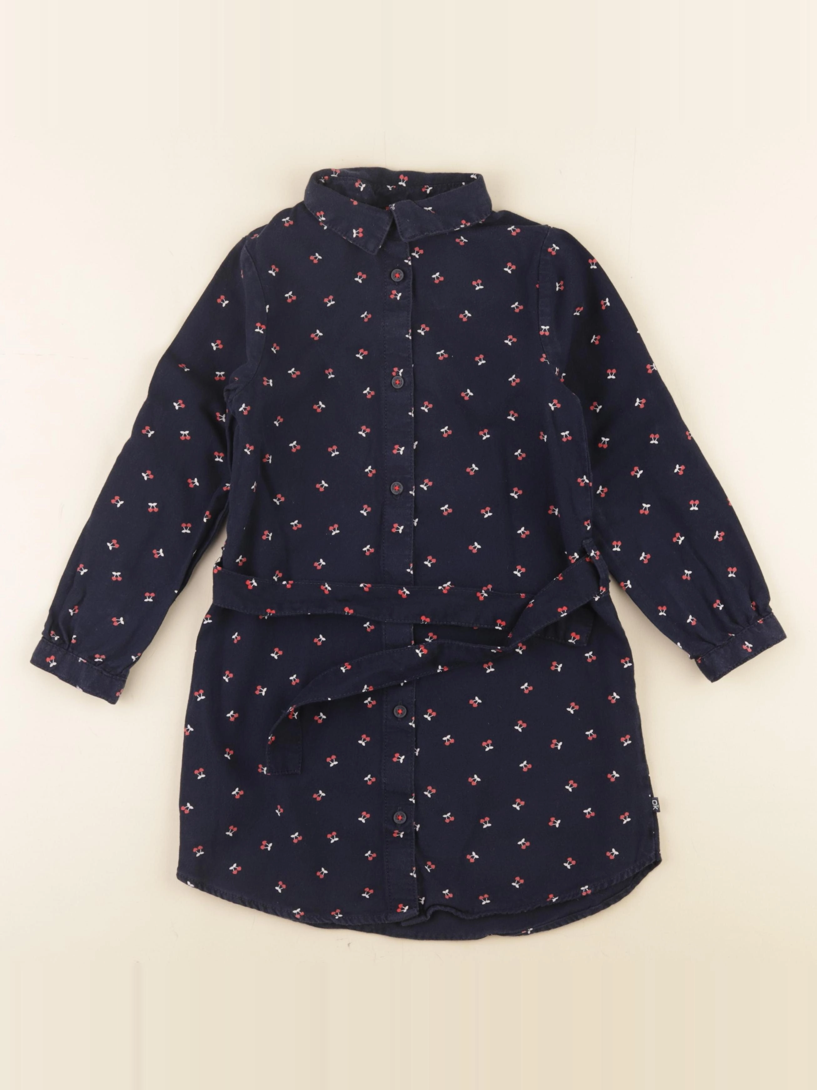 Okaidi - robe bleu - 6 ans