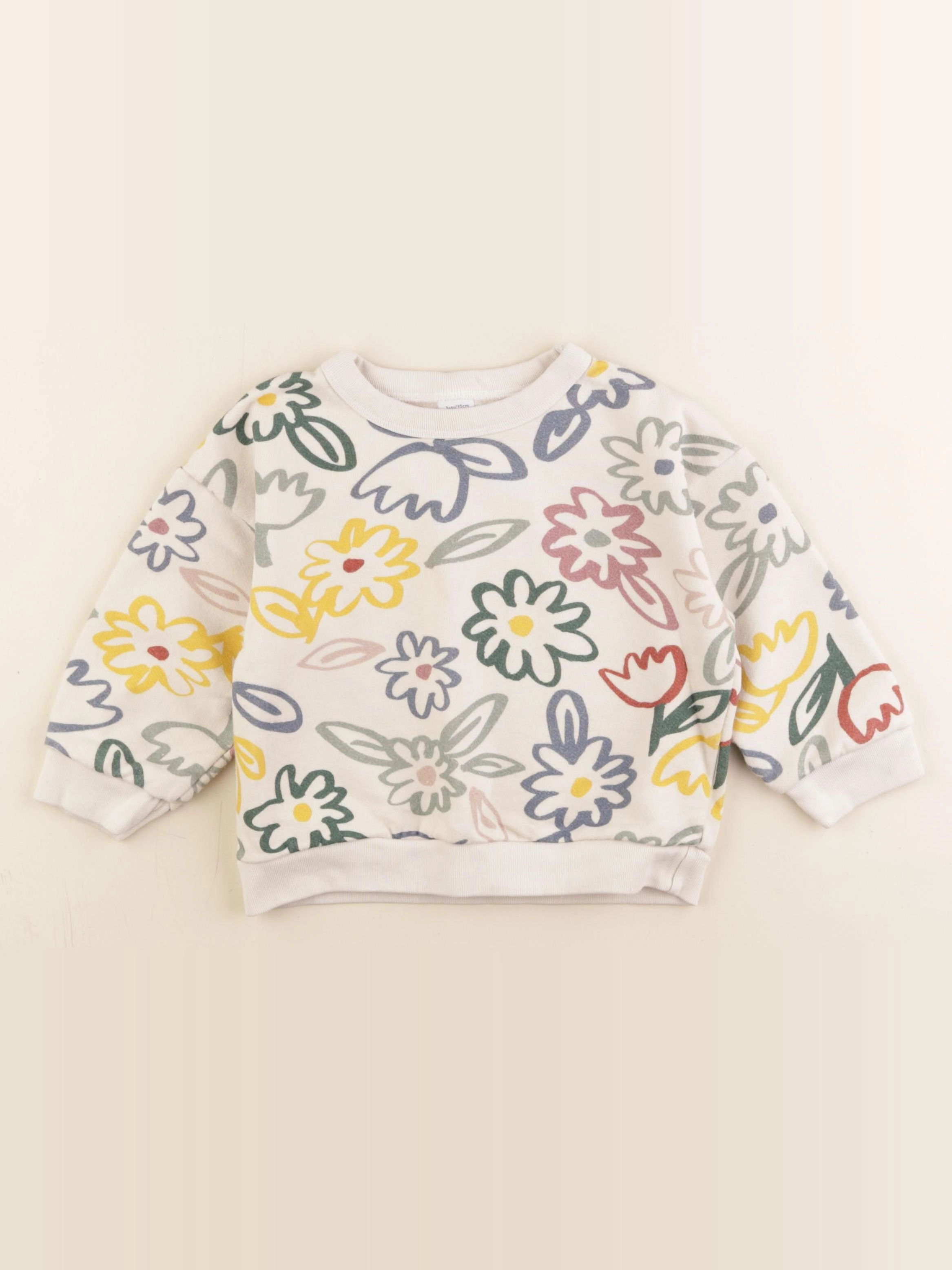Petit Bateau - sweat multicolore - 3 ans
