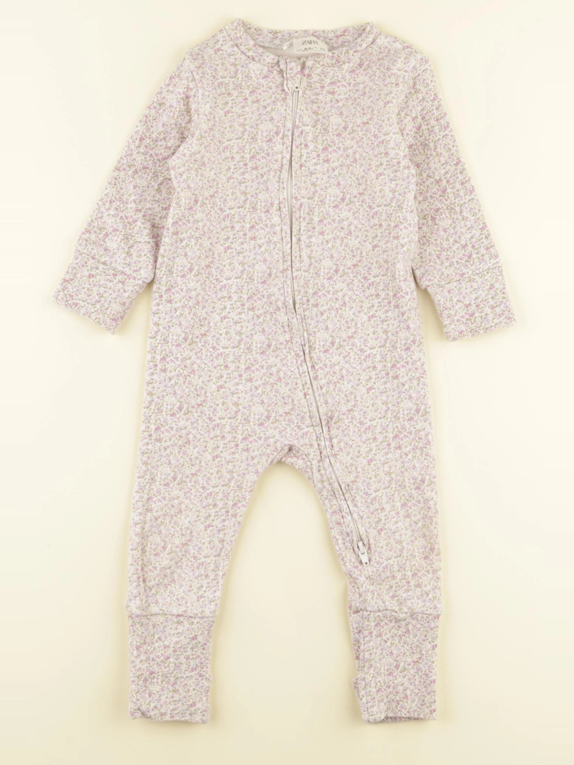 Zara - pyjama coton multicolore - 6/9 mois