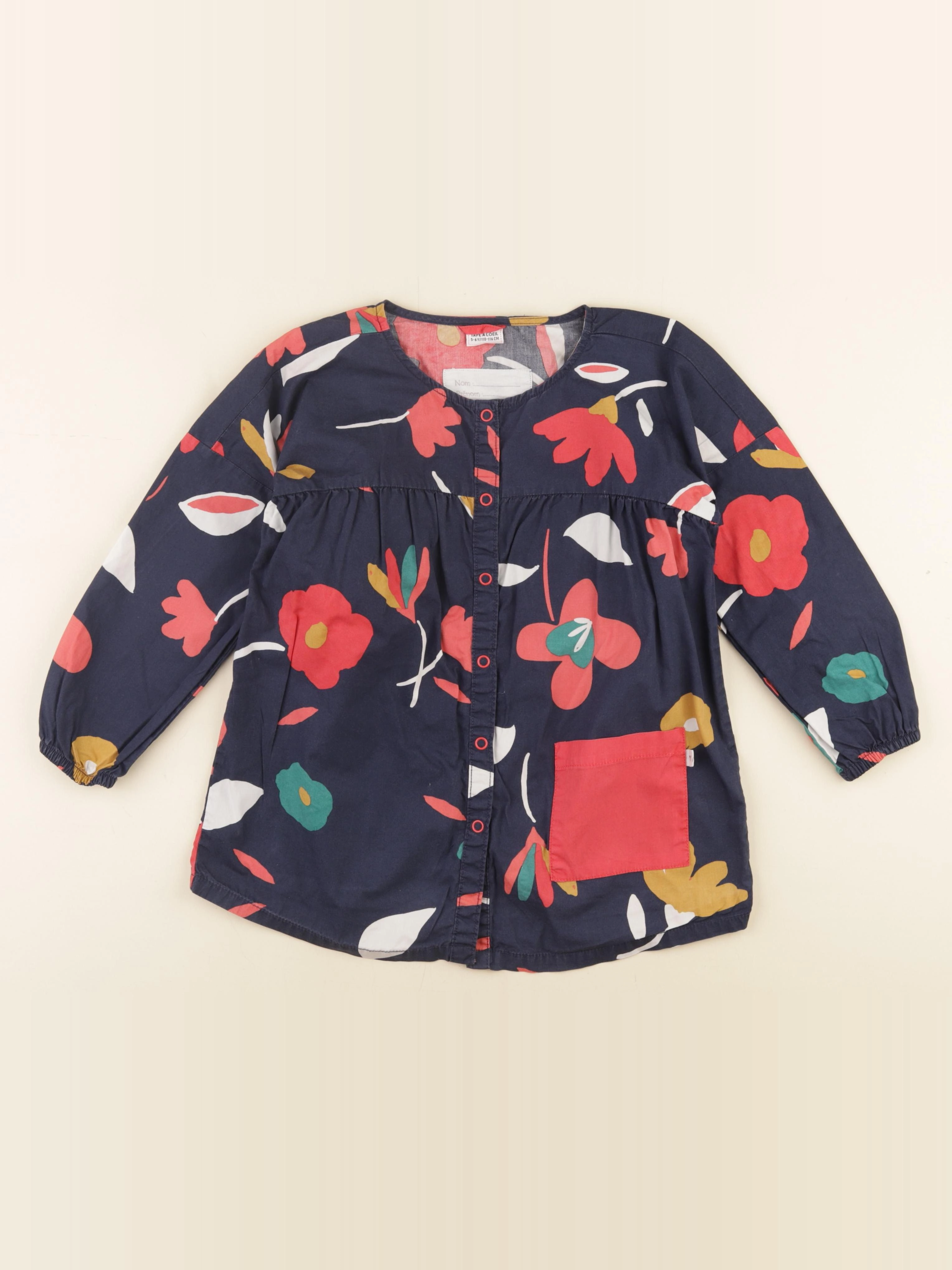 Tape à l'oeil - robe bleu - 5/6 ans