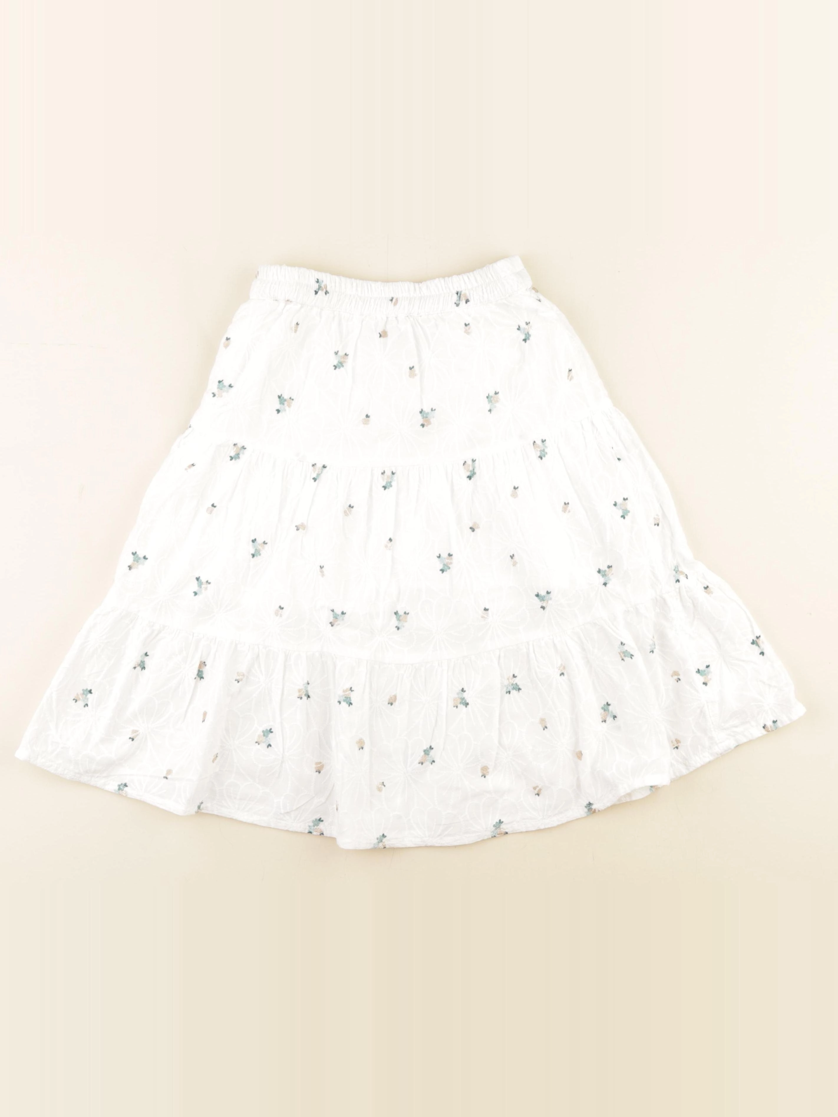 Tape à l'oeil - jupe blanc - 6 ans