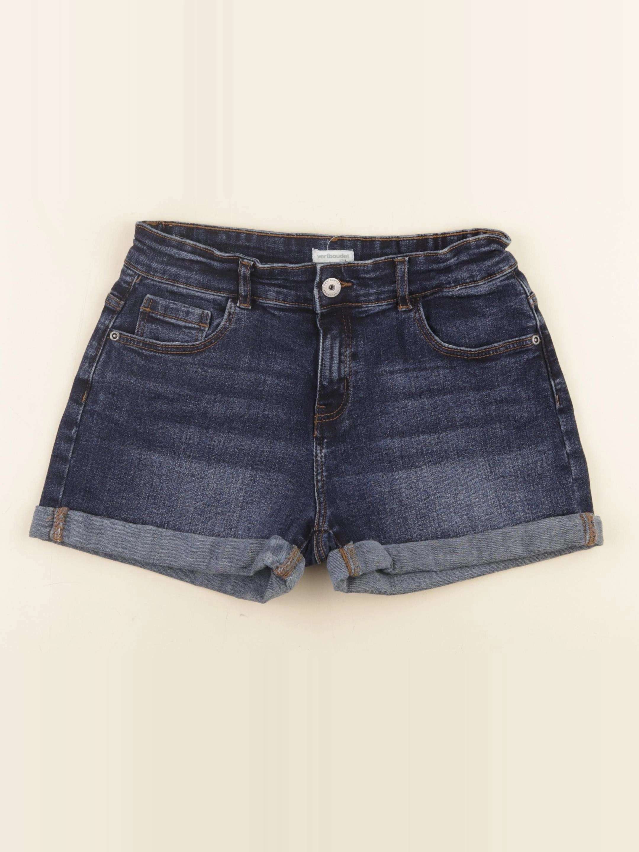 Vertbaudet - short bleu - 14 ans