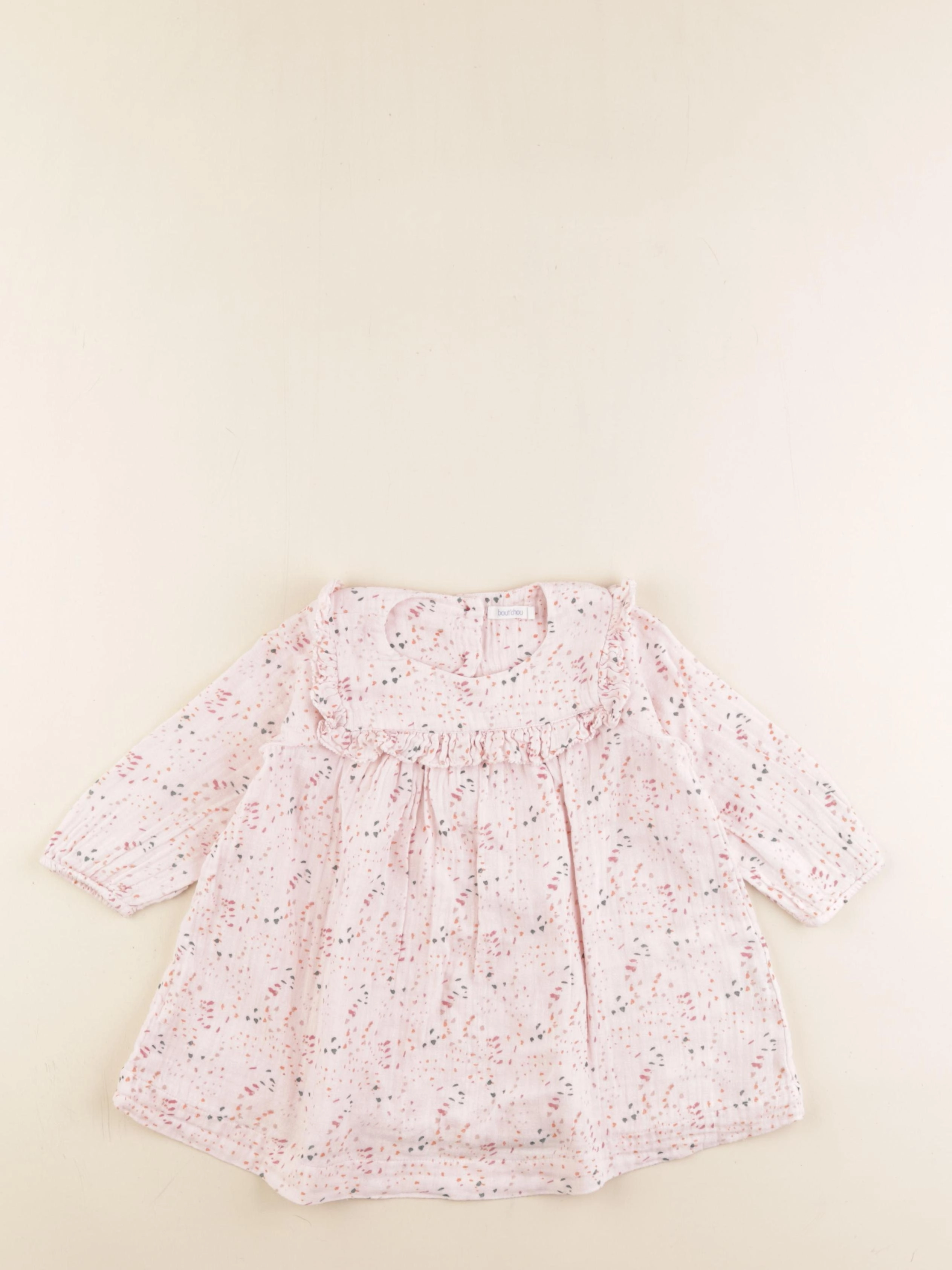 Boutchou - robe rose - 9 mois