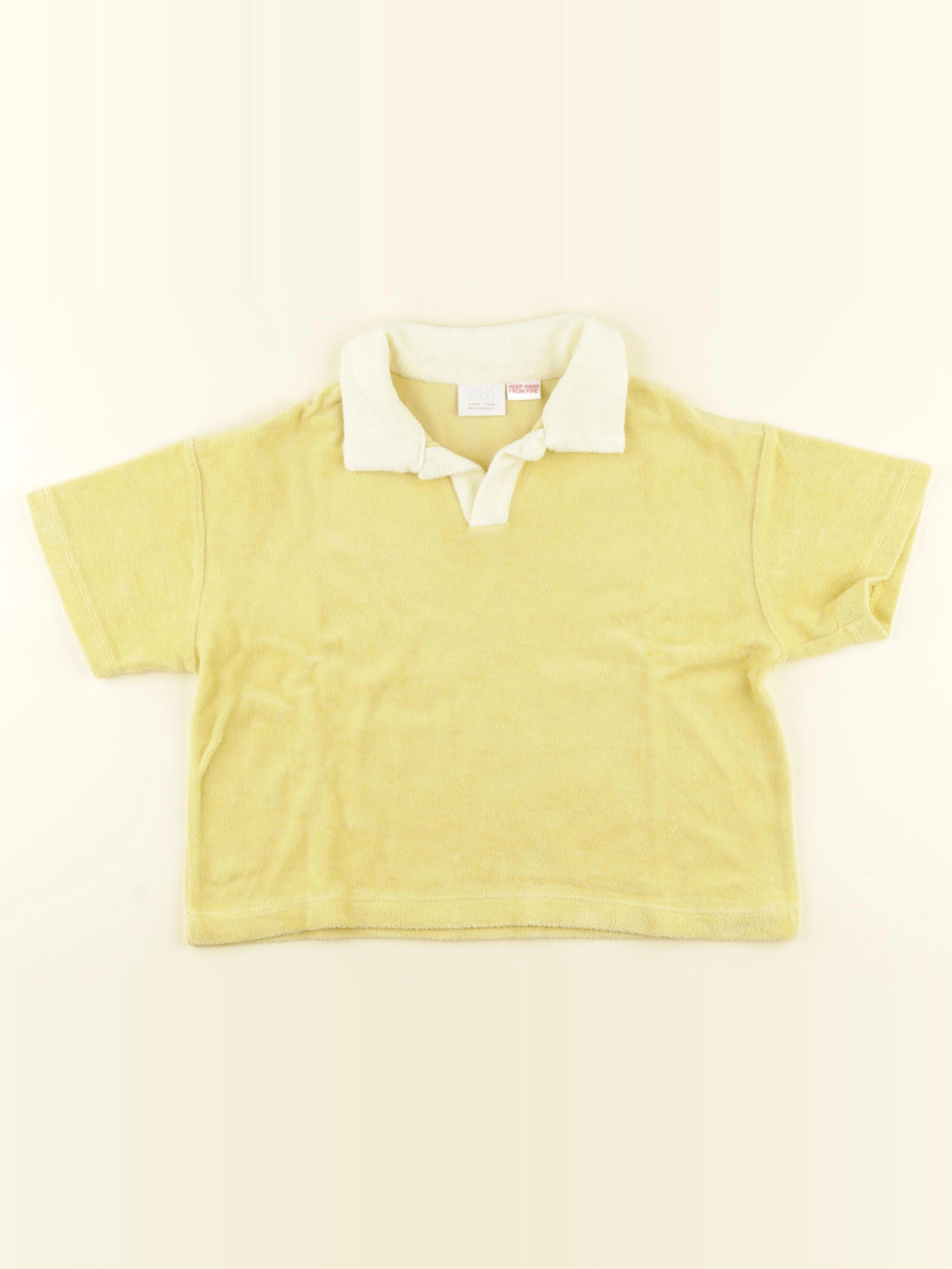 Zara - polo jaune - 5 ans