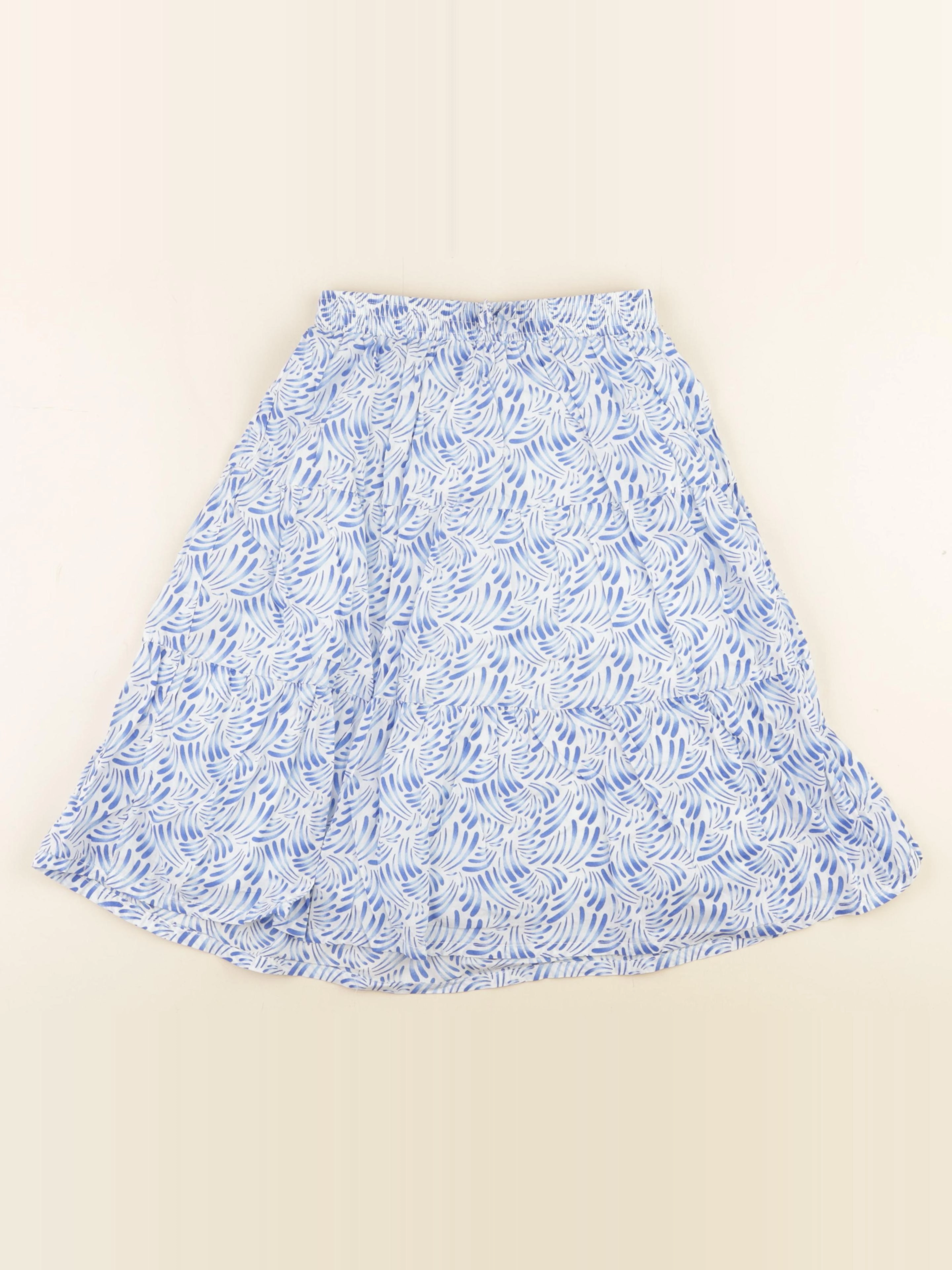 Okaidi - jupe blanc, bleu - 6 ans