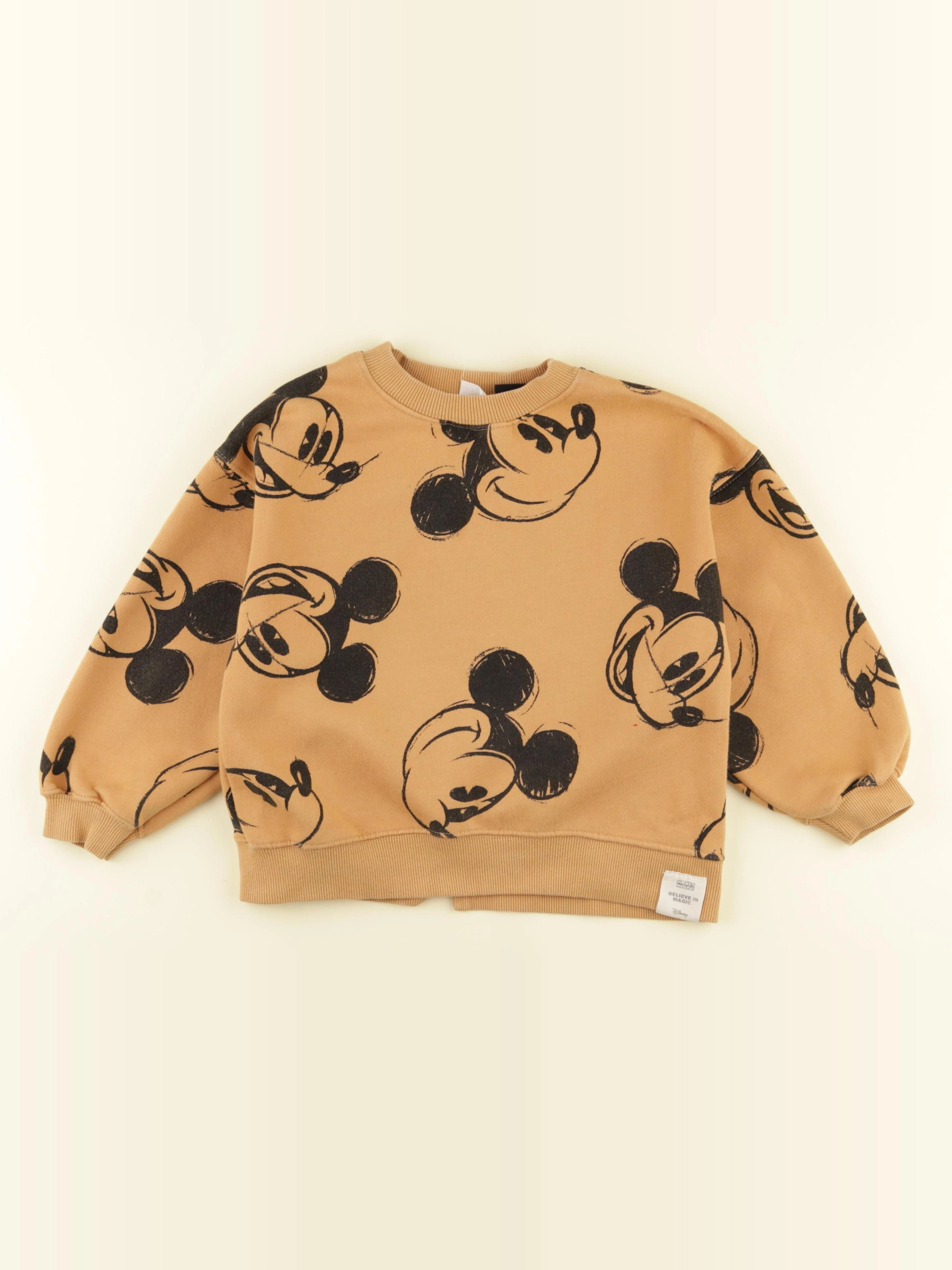 Zara - sweat marron - 7 ans