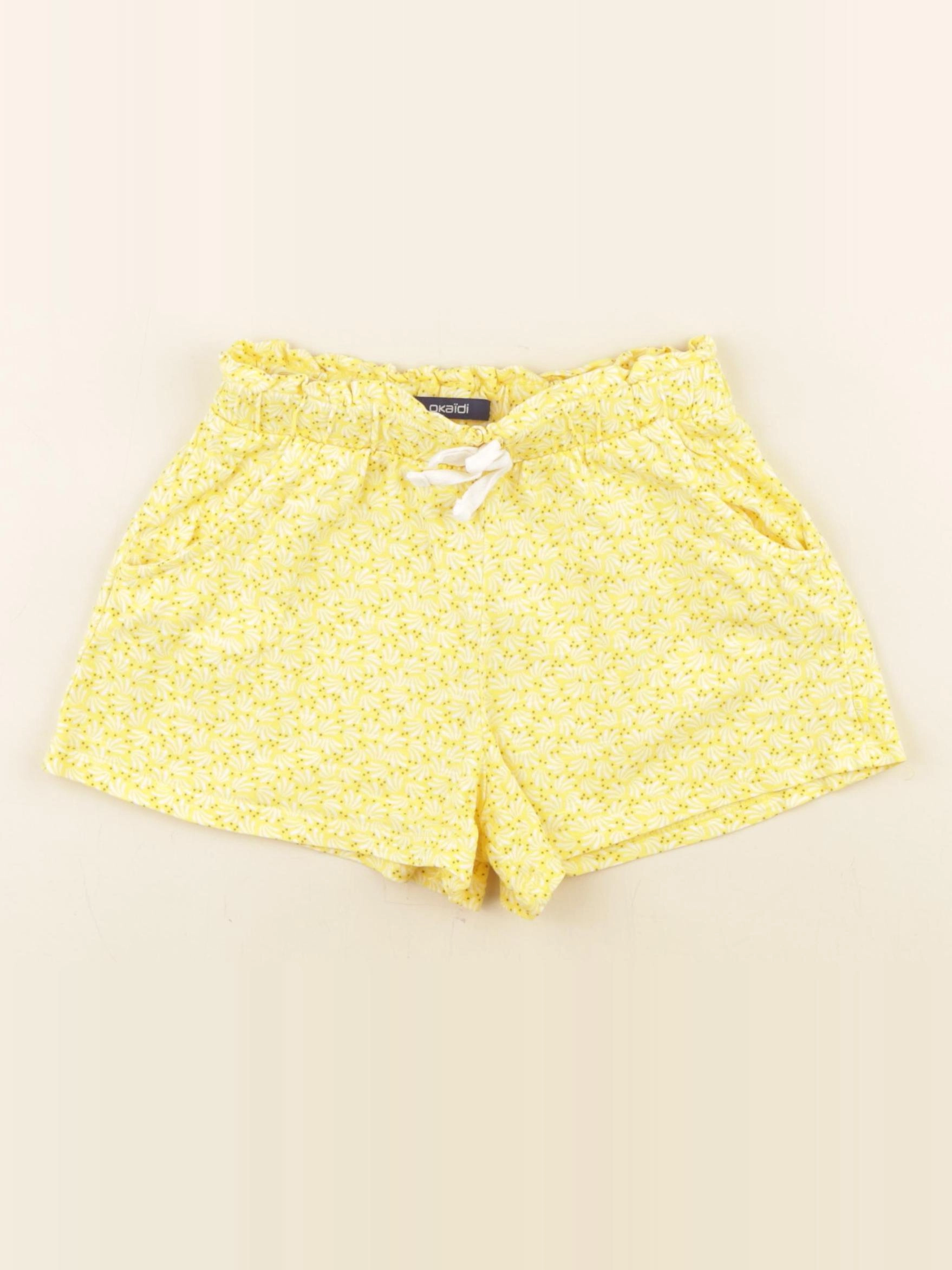 Okaidi - short jaune - 5 ans