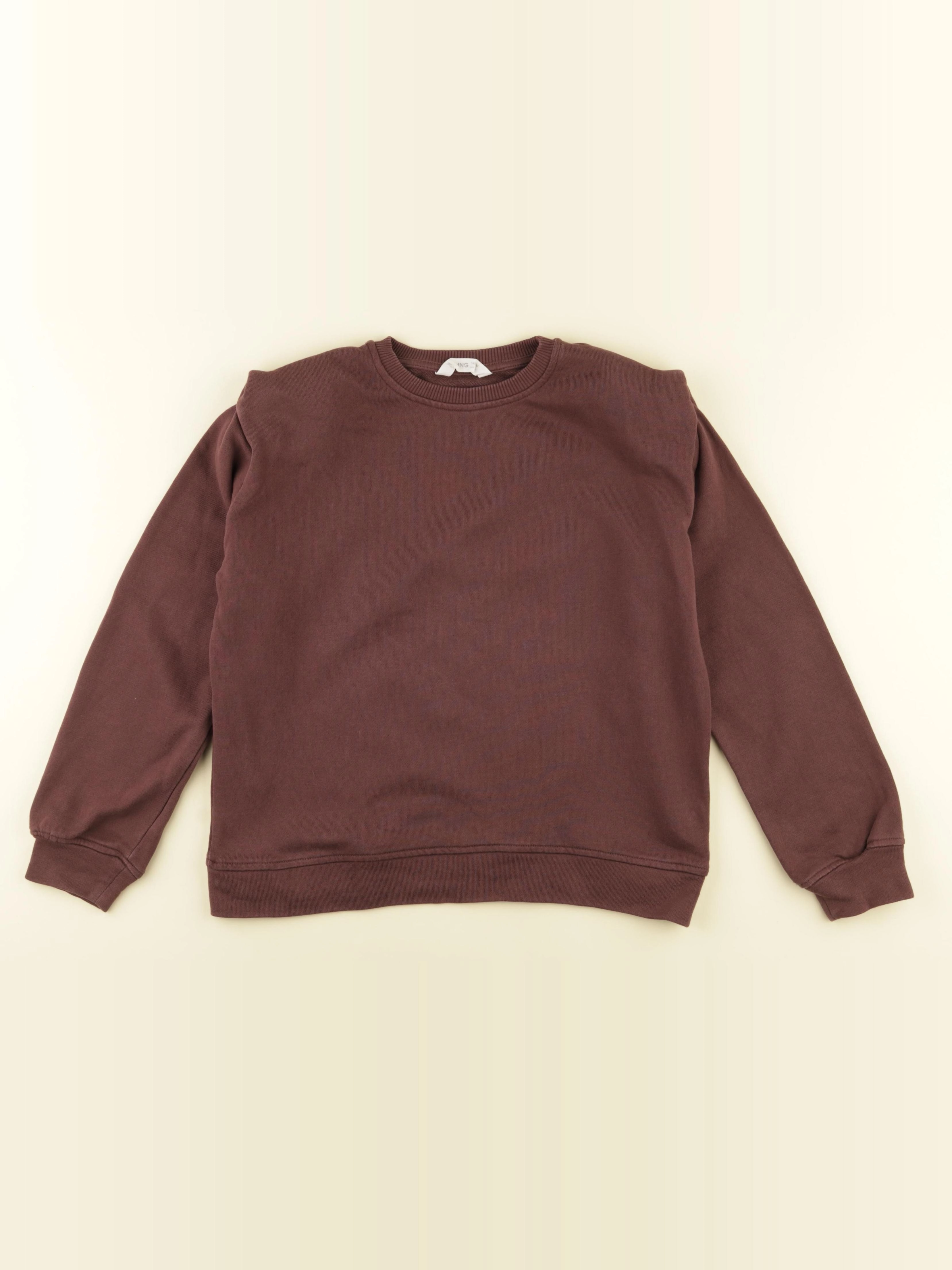 Mango - sweat marron - 9/10 ans