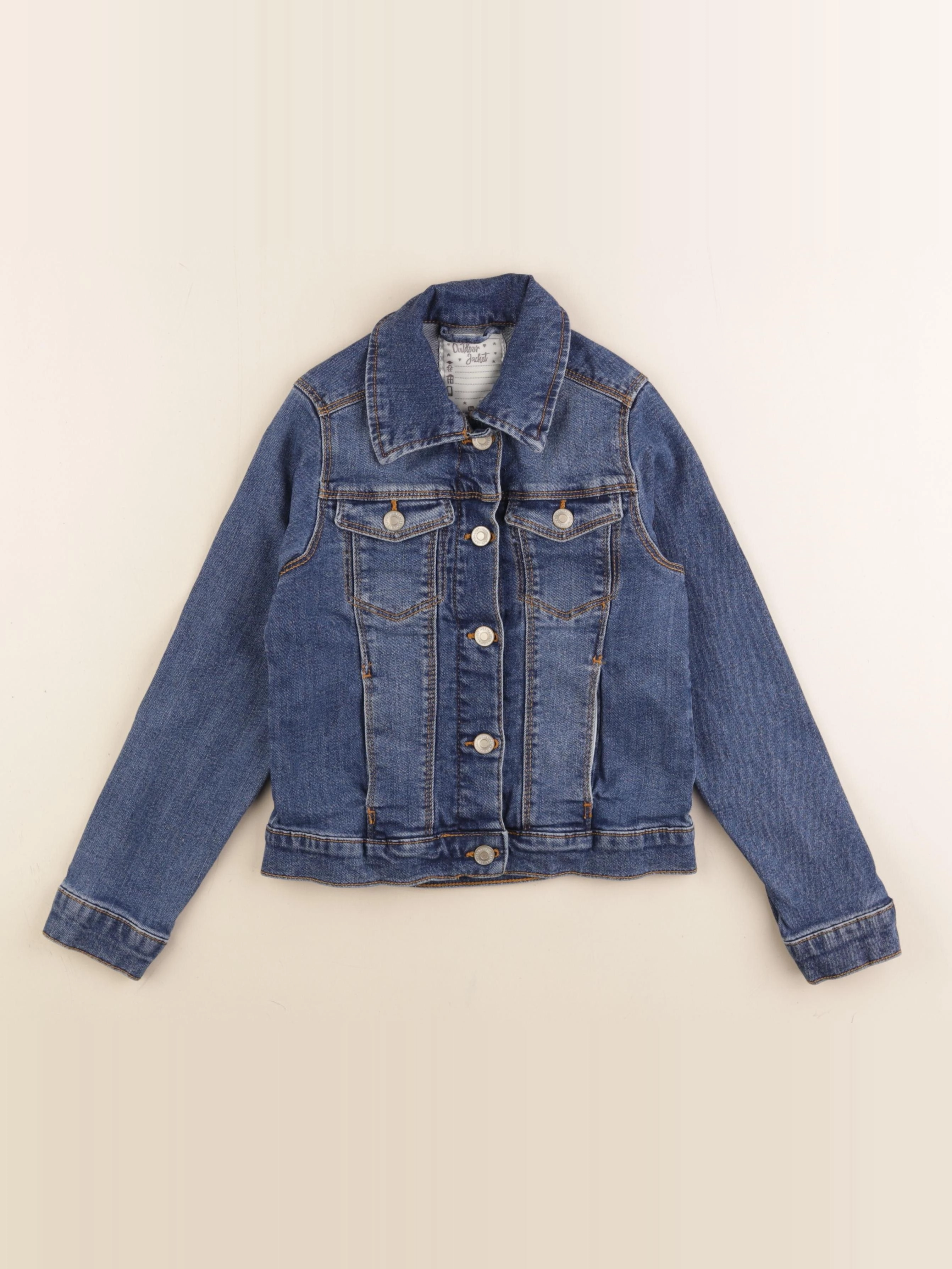 Vertbaudet - veste bleu - 8 ans