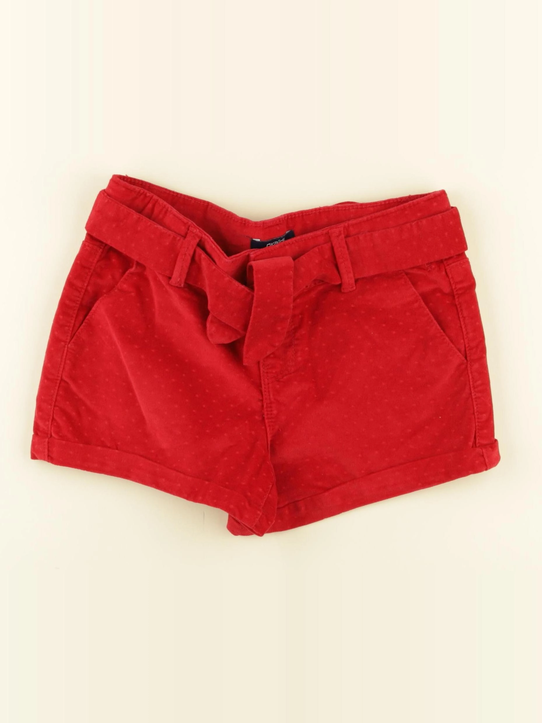 Okaidi - short rouge - 10 ans