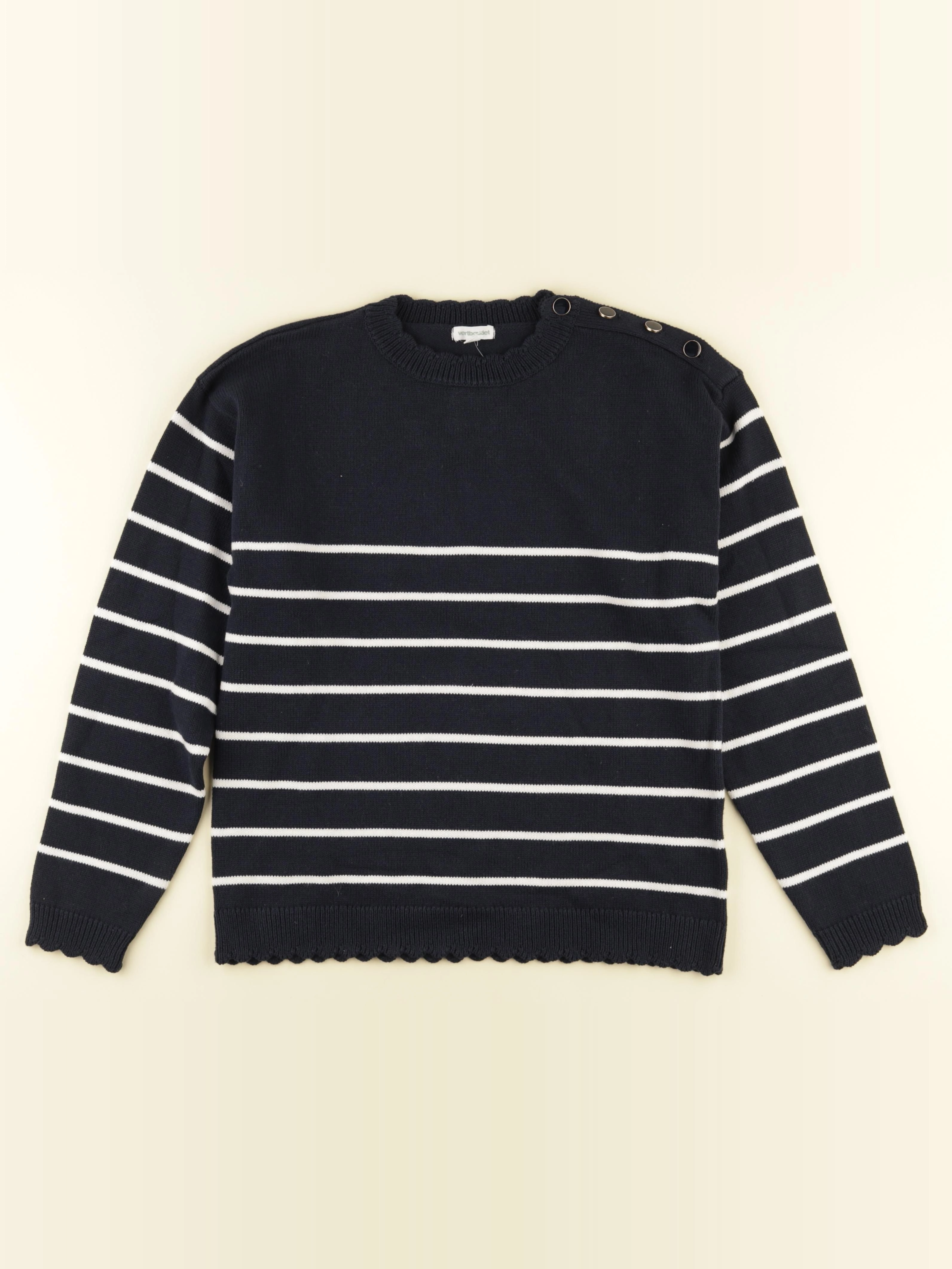 Vertbaudet - pull bleu - 14 ans