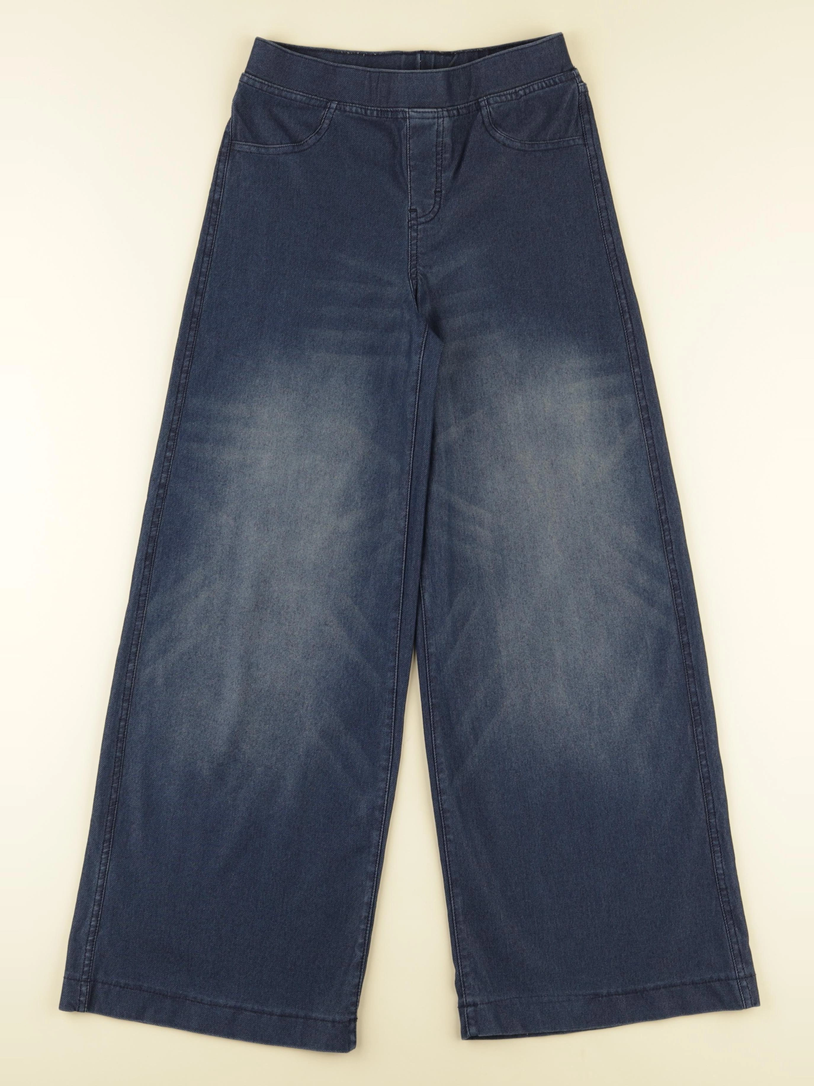 H&M - jegging bleu - 9/10 ans
