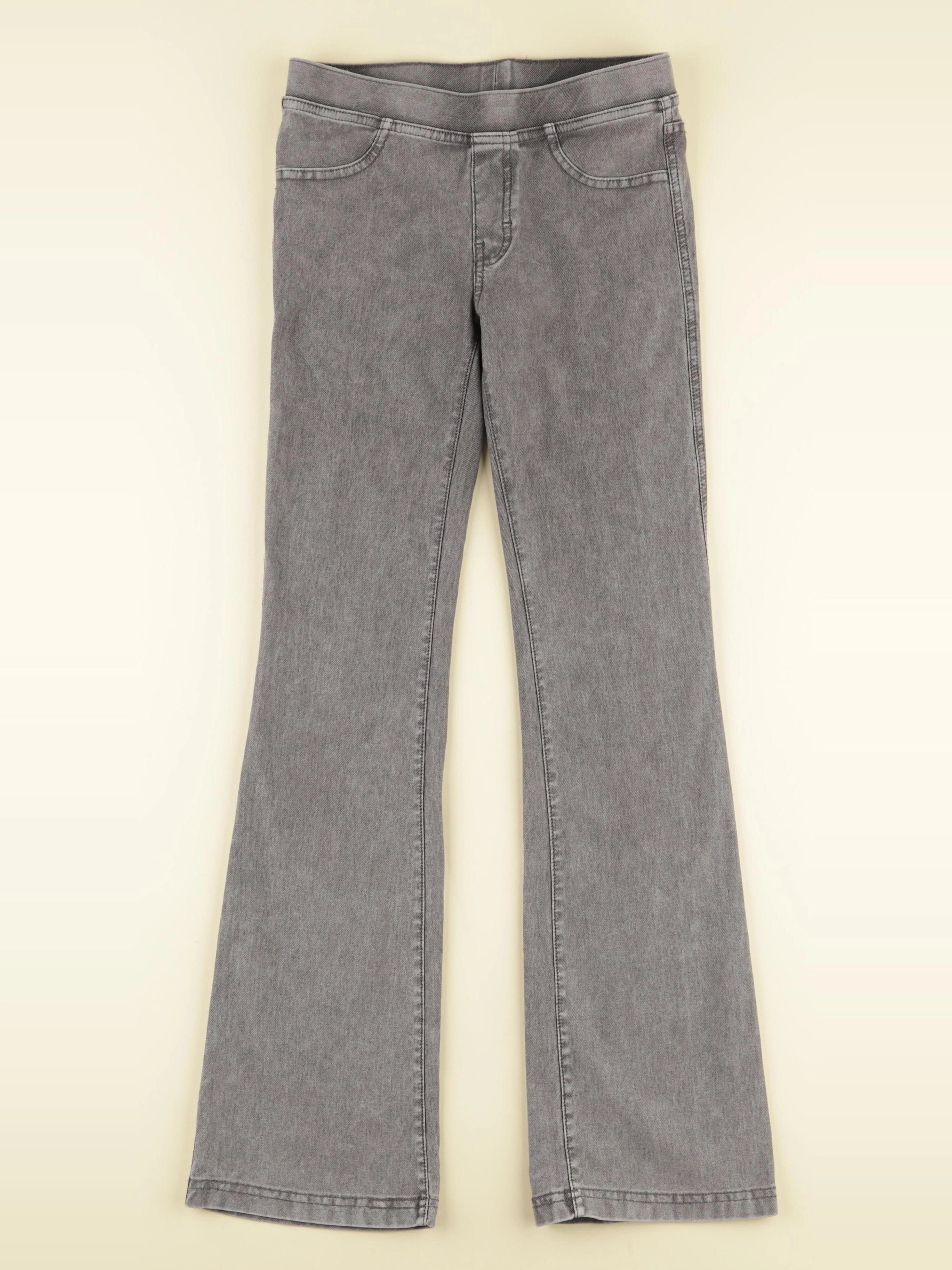 H&M - jegging gris - 9/10 ans