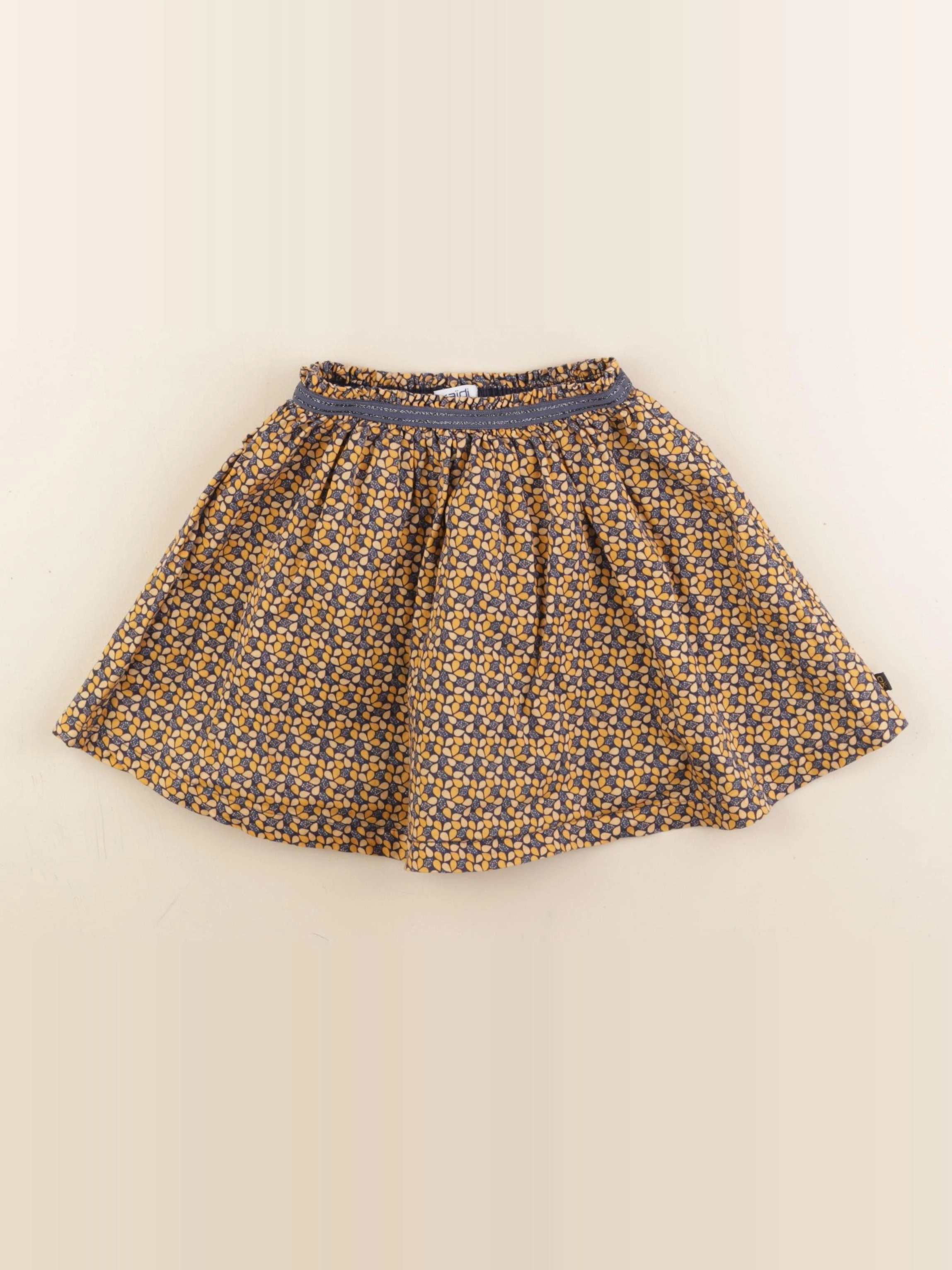 Okaidi - jupe jaune, bleu - 6 ans