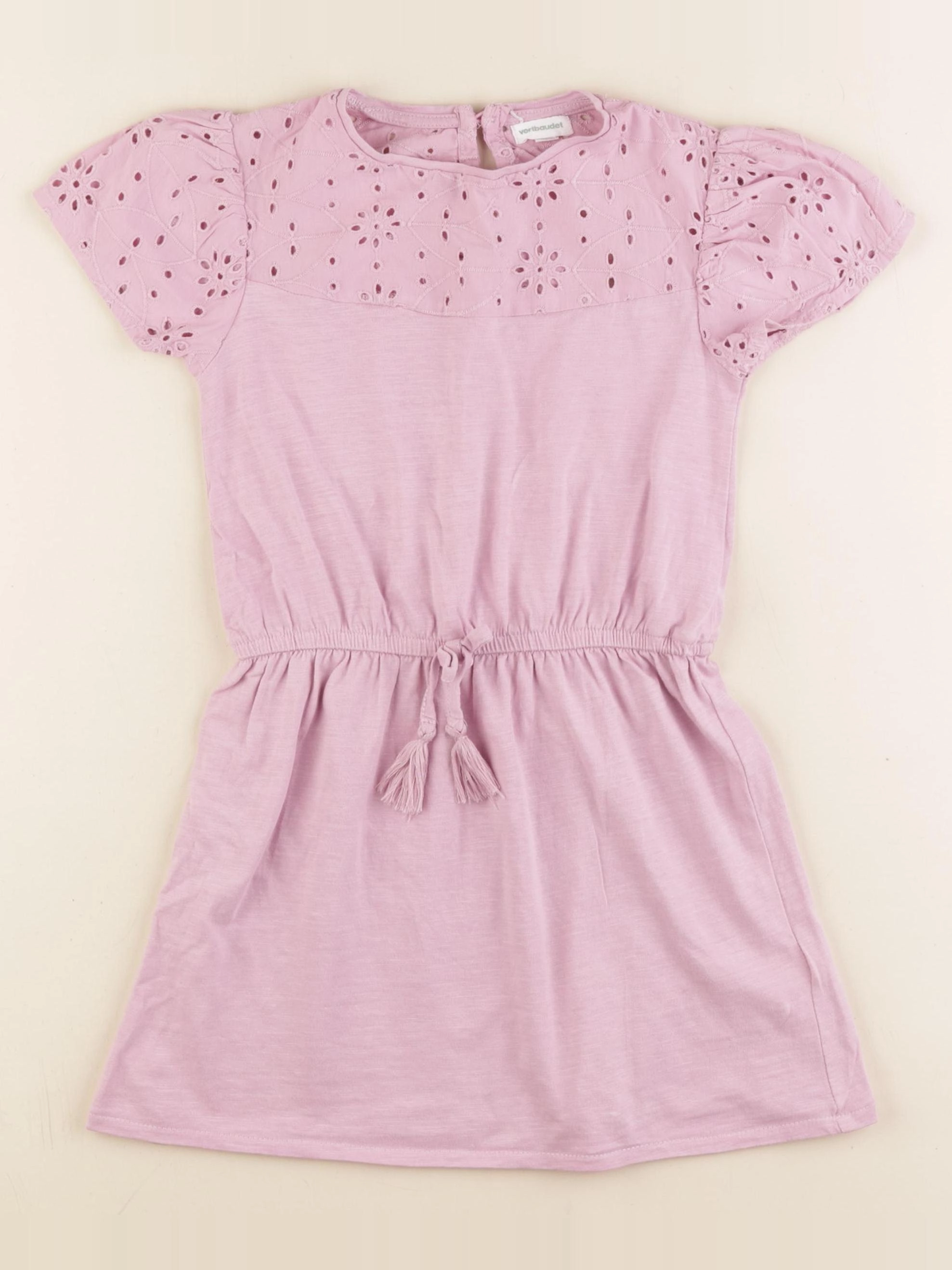 Vertbaudet - robe violet - 6 ans