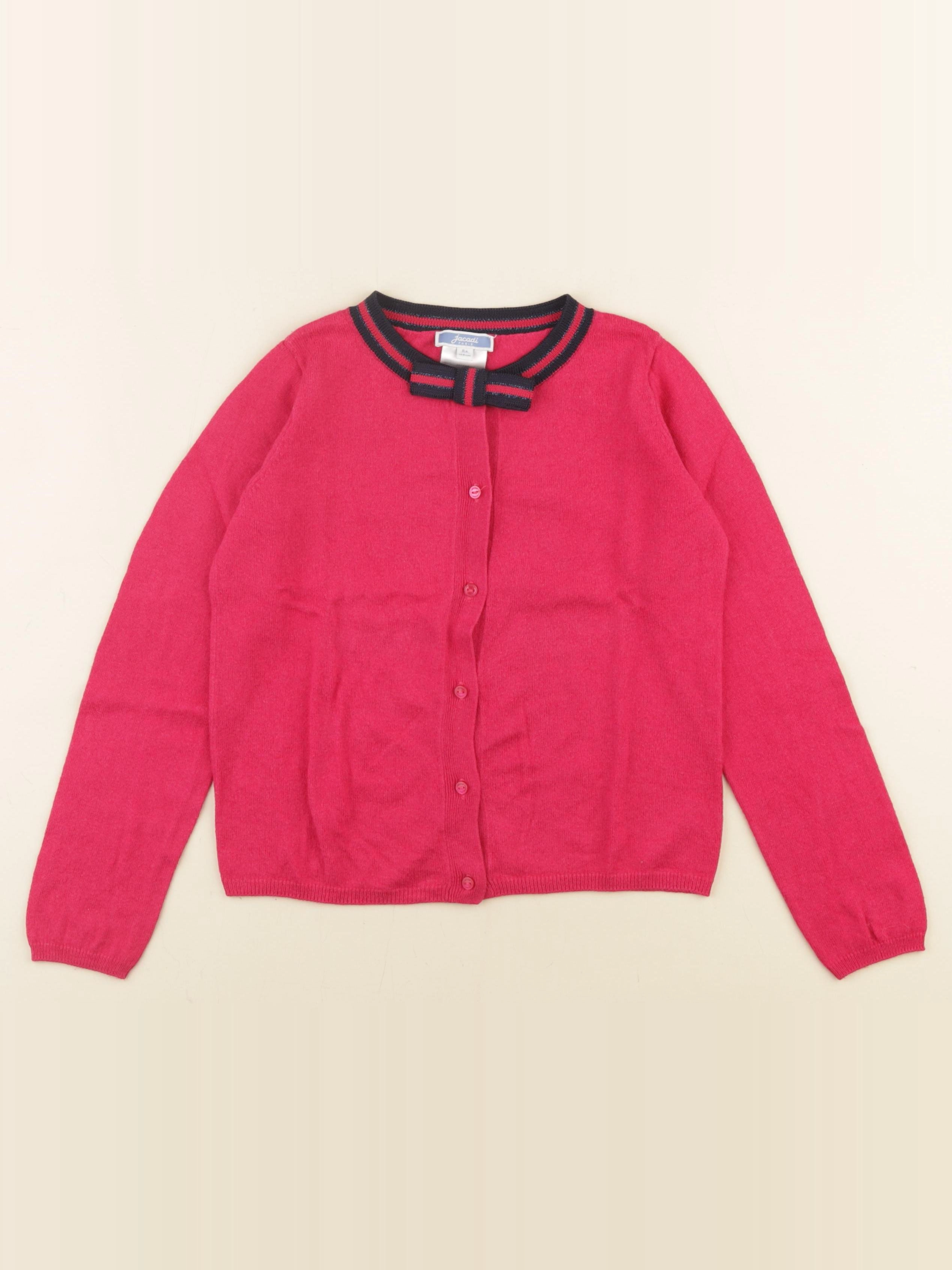 Jacadi - gilet rose - 8 ans