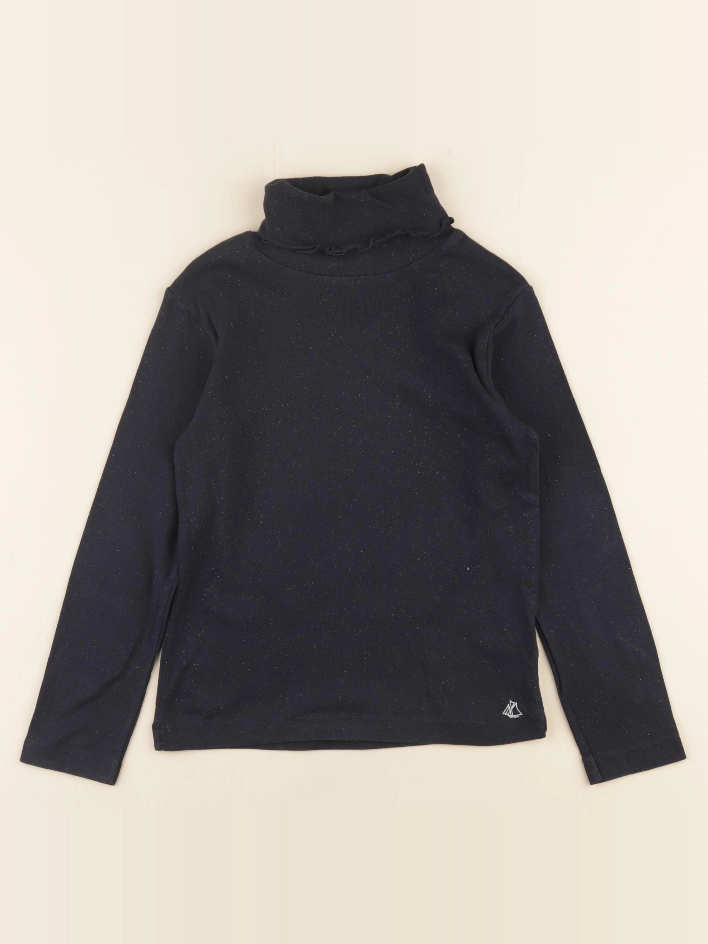 Petit Bateau - sous-pull bleu, or - 6 ans