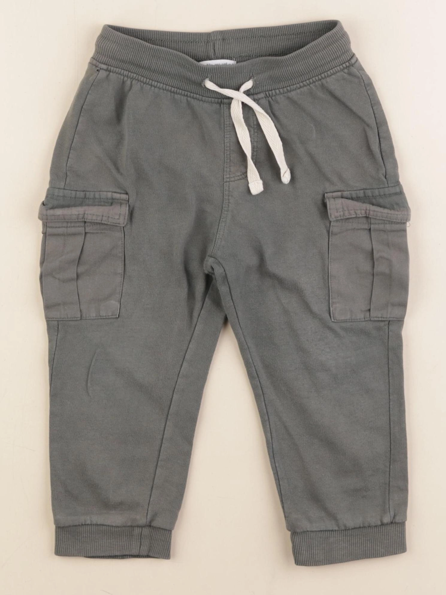 Vertbaudet - pantalon vert - 2 ans