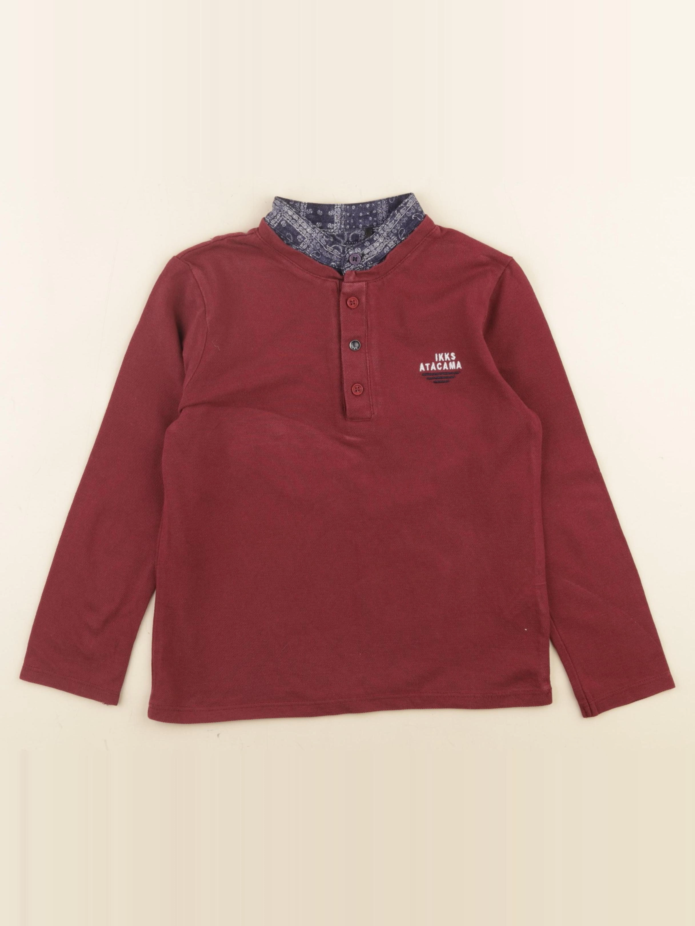 IKKS - polo rouge - 6 ans
