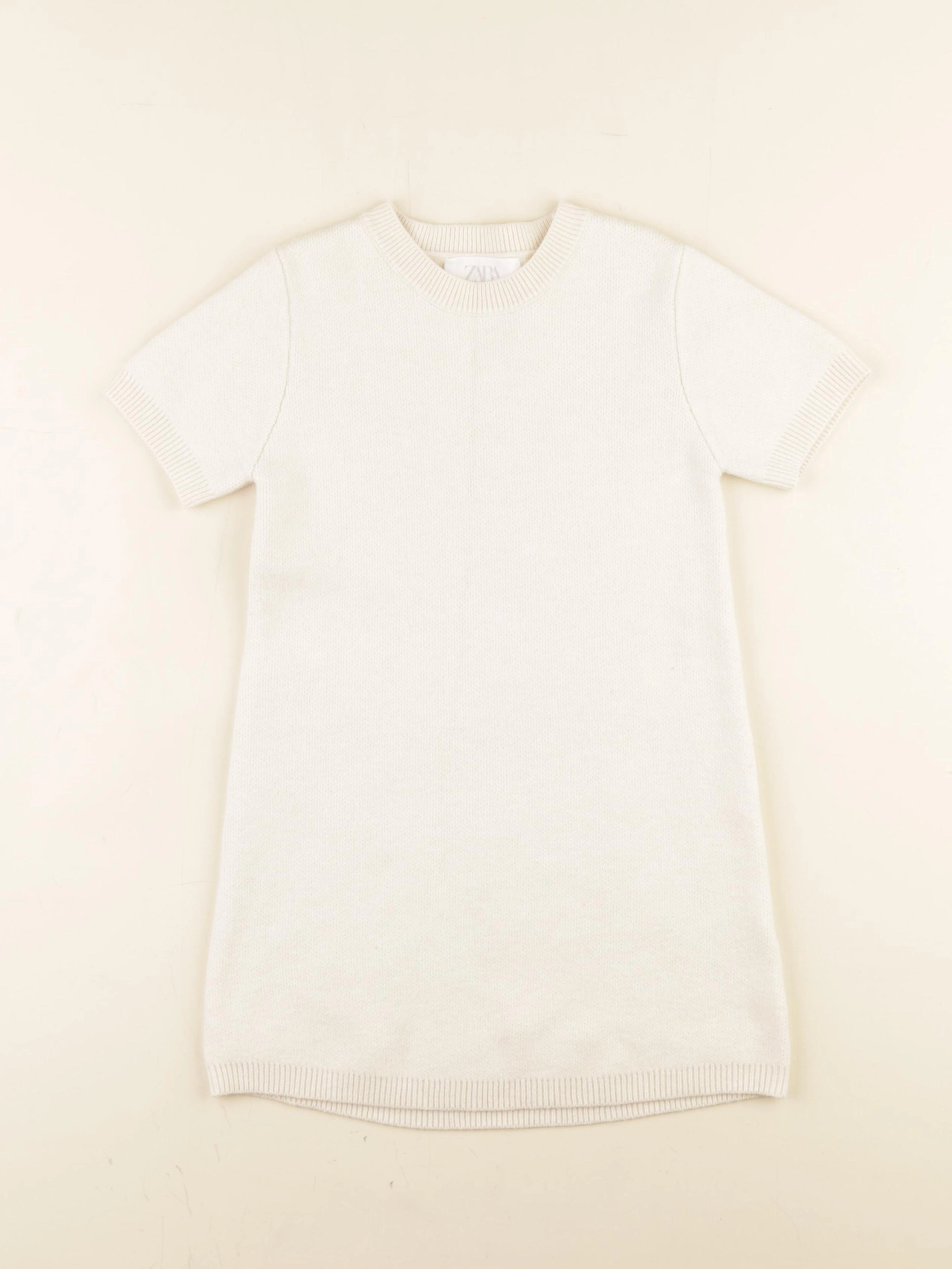 Zara - robe beige - 6/7 ans